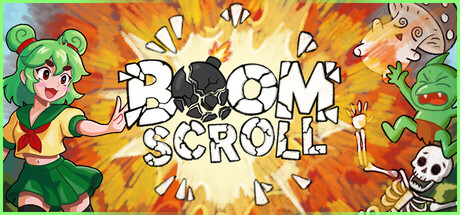 BoomScroll — Steam header