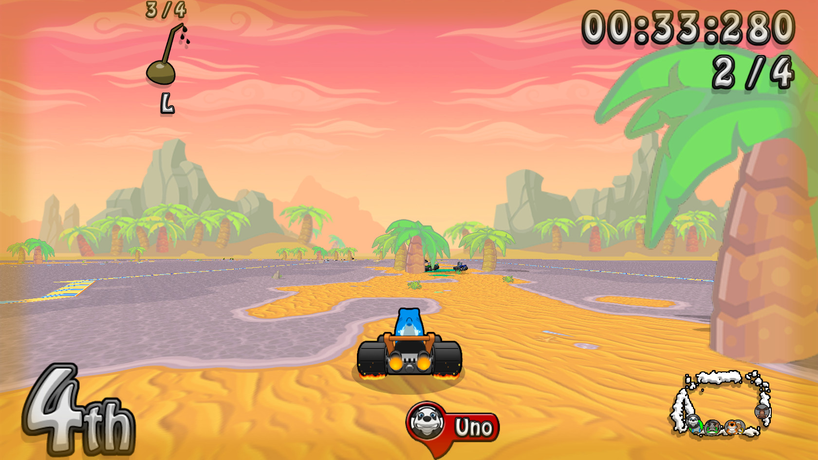 Wacky Wheels HD screenshot 4