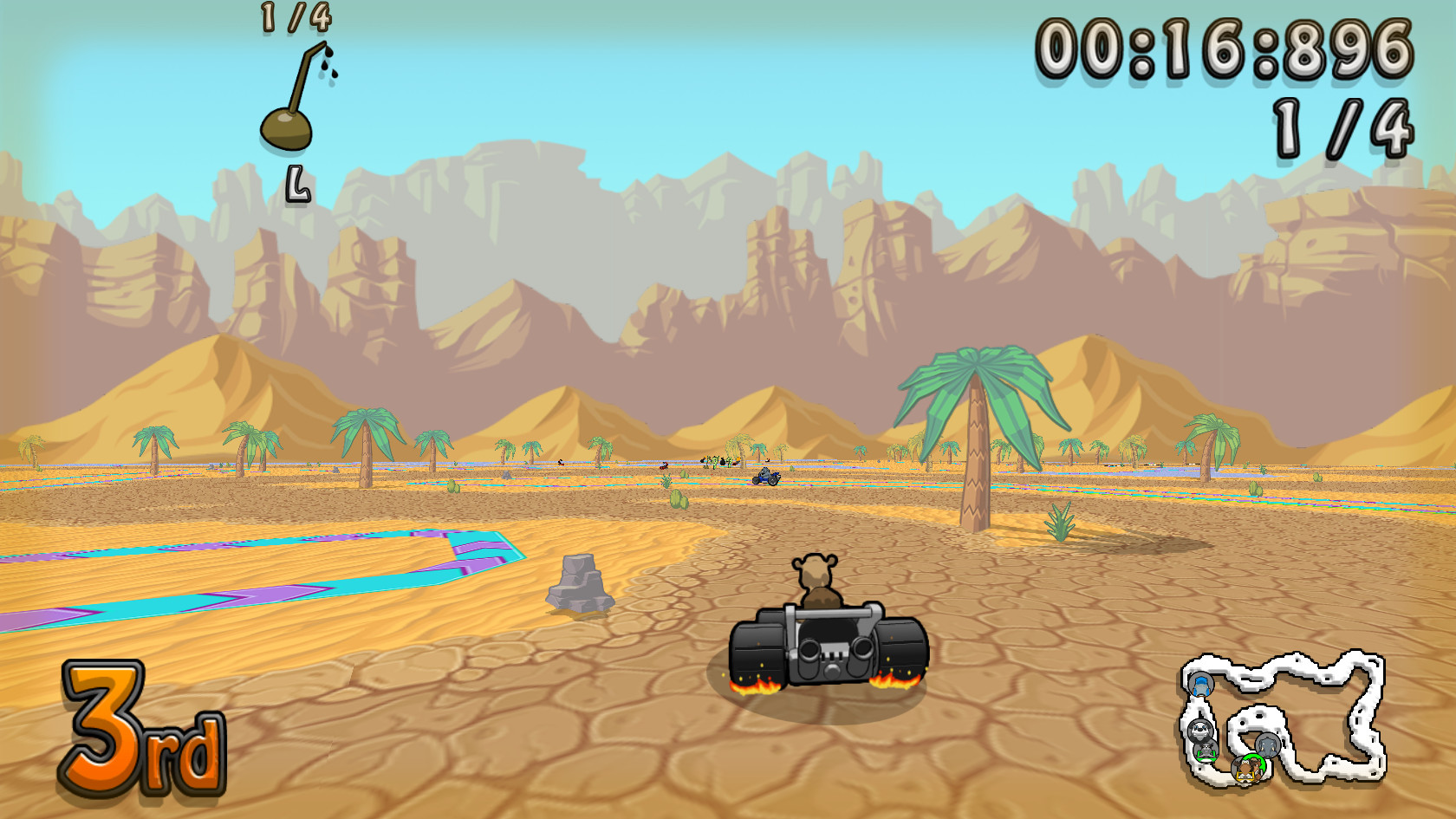 Wacky Wheels HD screenshot 3