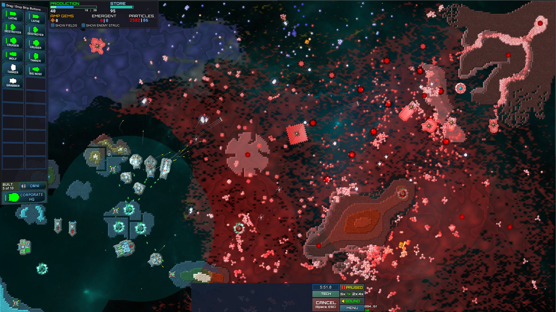 Particle Fleet: Emergence screenshot 6