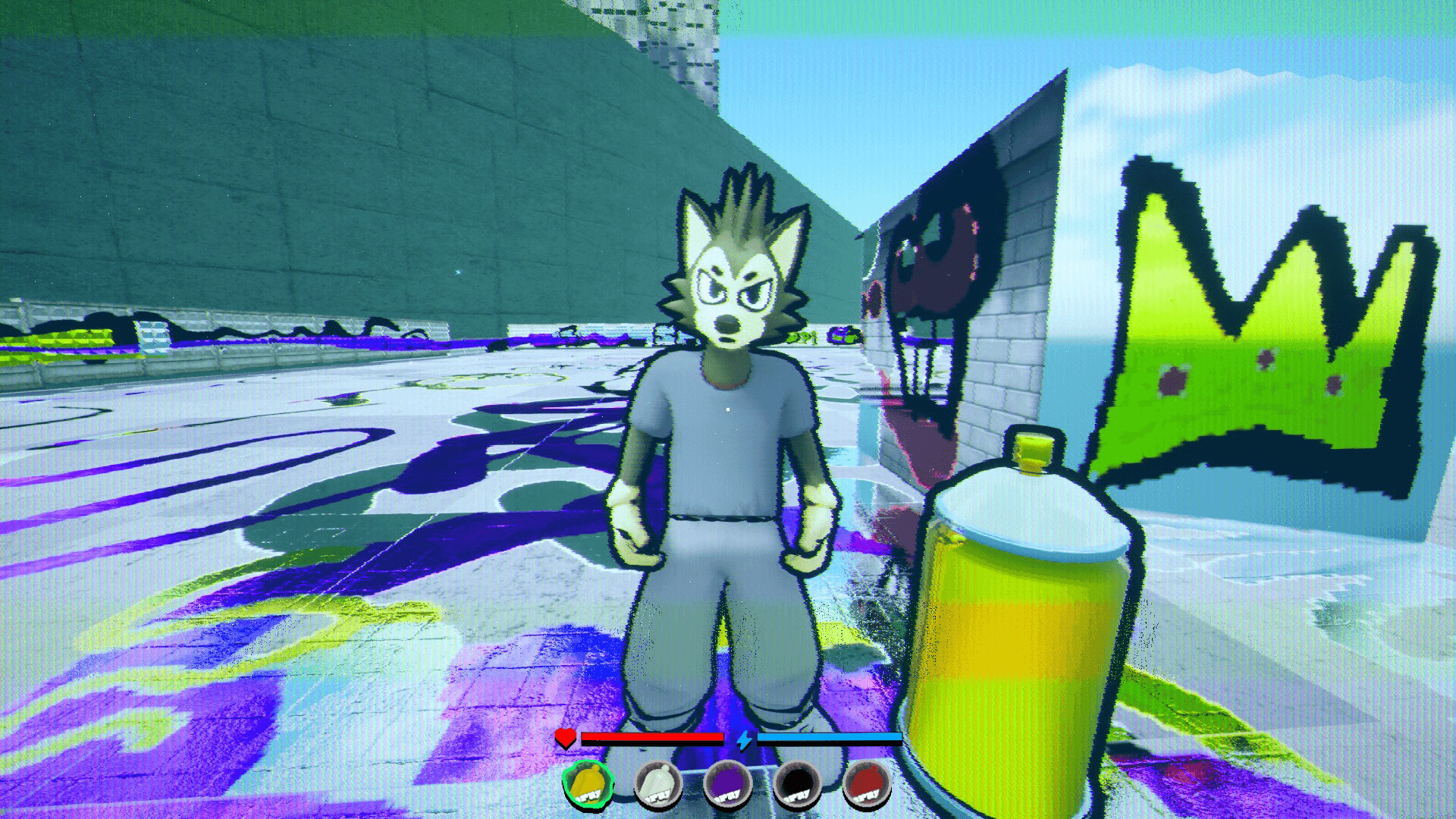 Spray screenshot 1