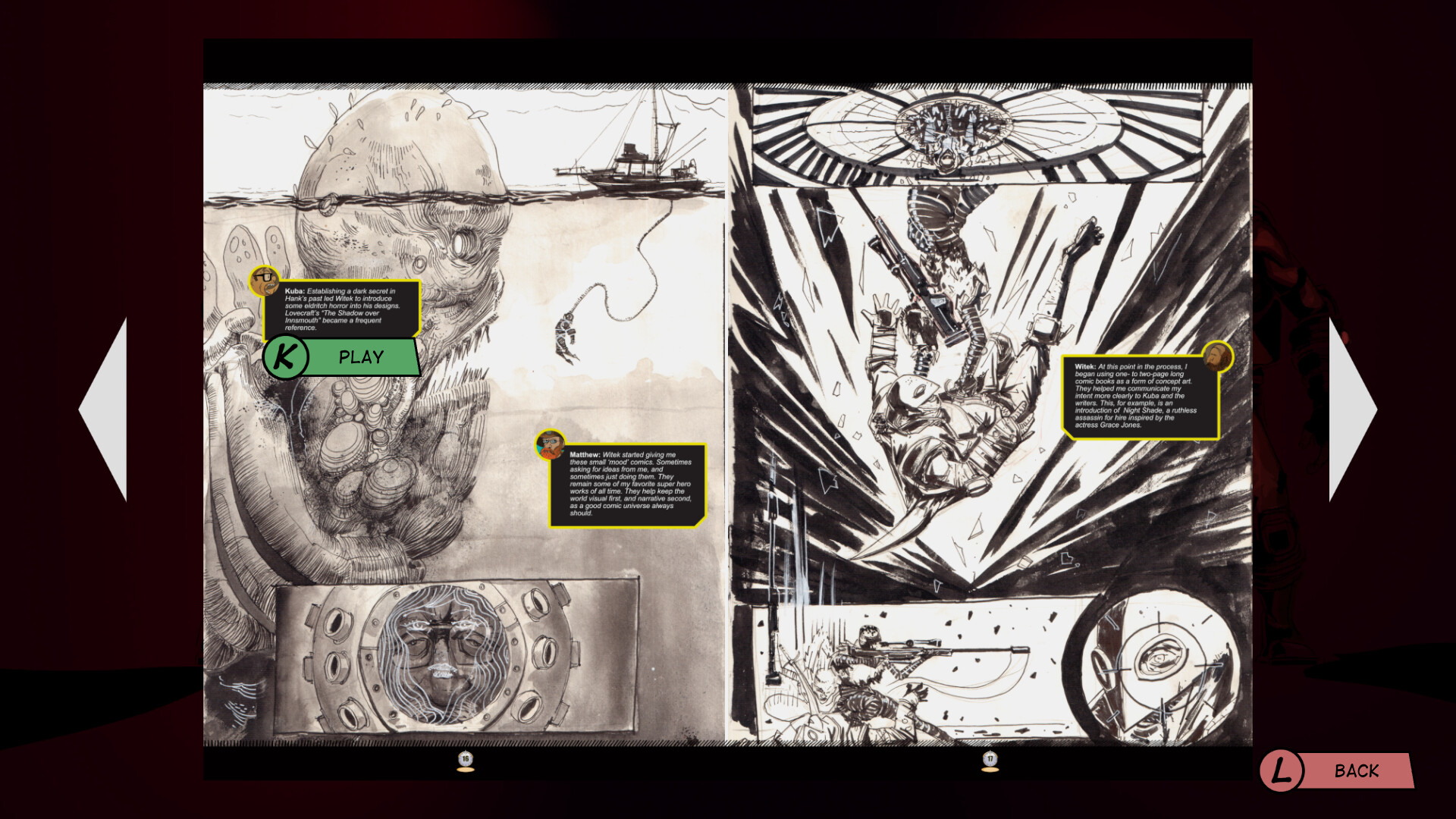 Hank: Drowning On Dry Land - Digital Art Book screenshot 1