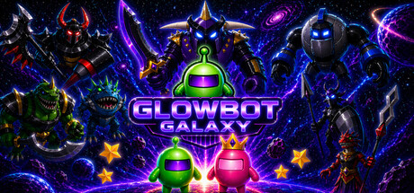 Glowbot Galaxy — Steam header