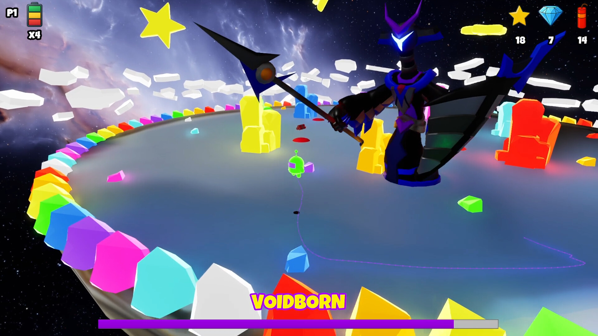 Glowbot Galaxy screenshot 8