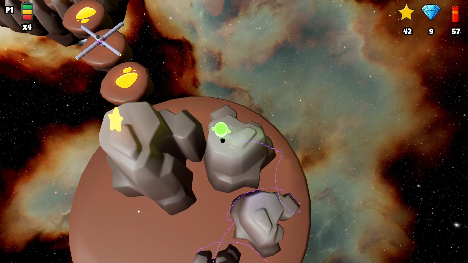 Glowbot Galaxy screenshot 3