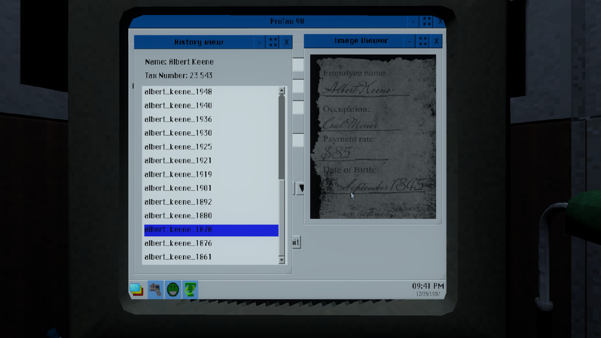 ProTax 98 screenshot 2