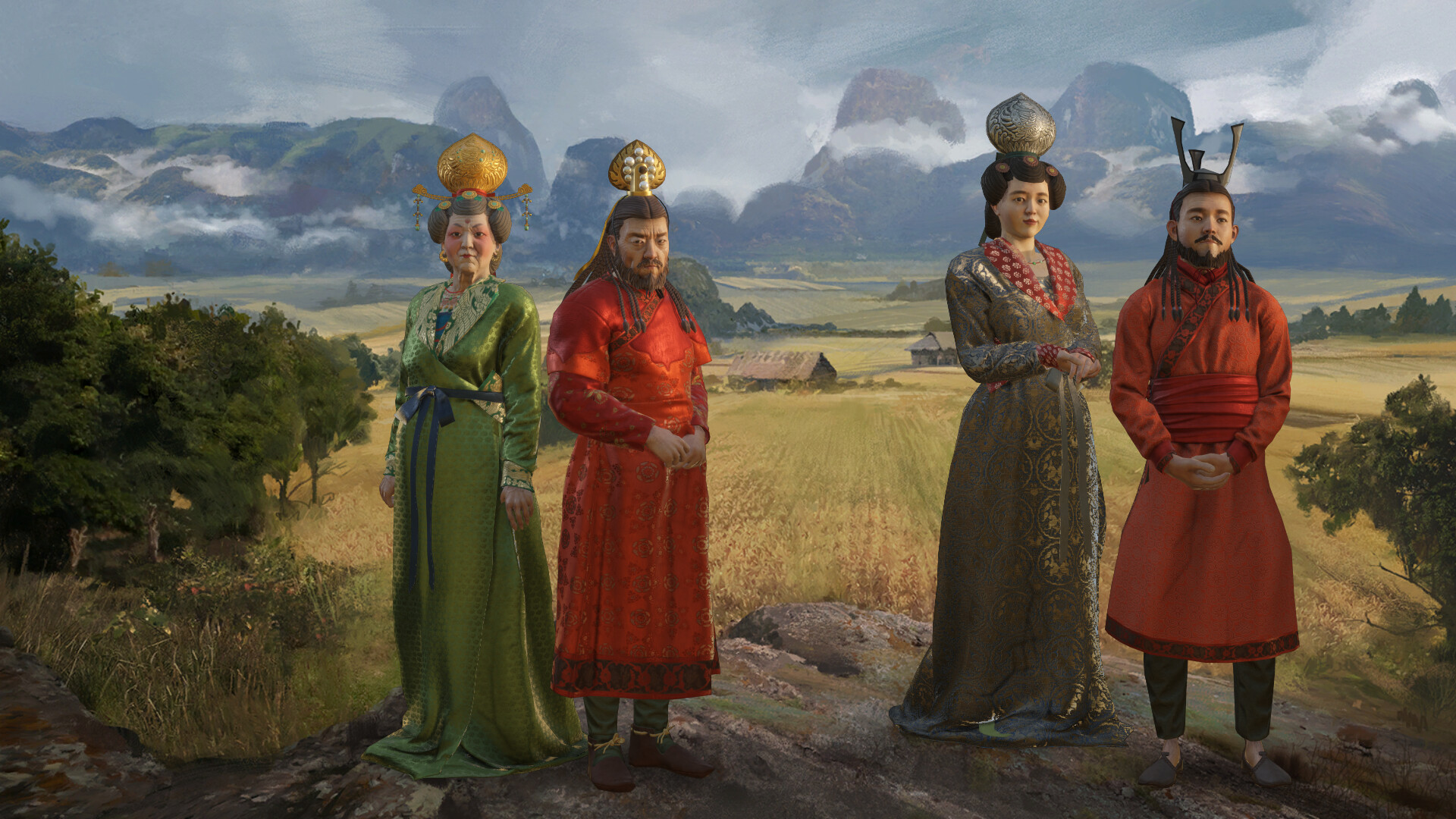 Crusader Kings III Creator Pack: Celestial Court Attire screenshot 2