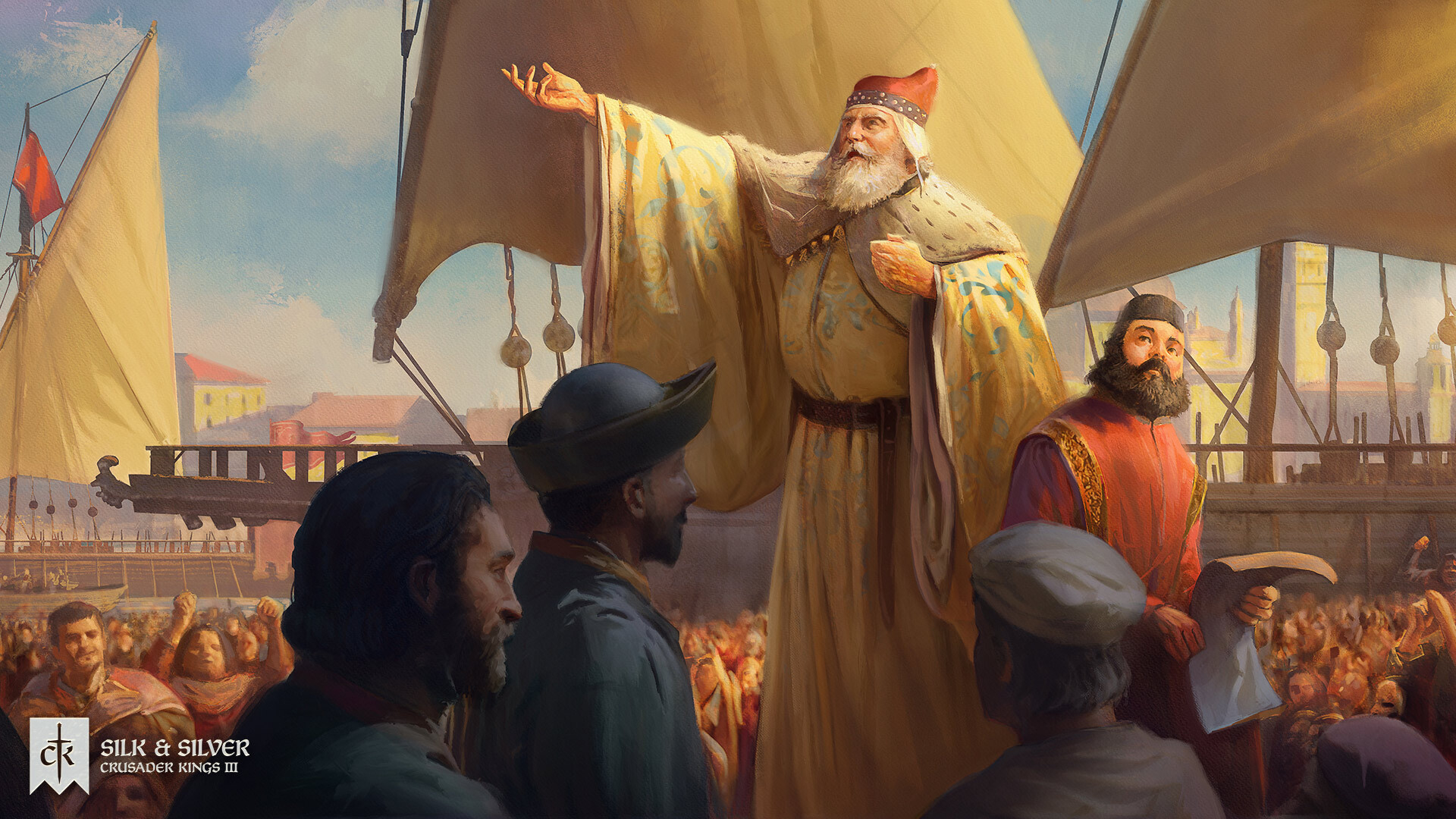 Crusader Kings III: Silk & Silver screenshot 1