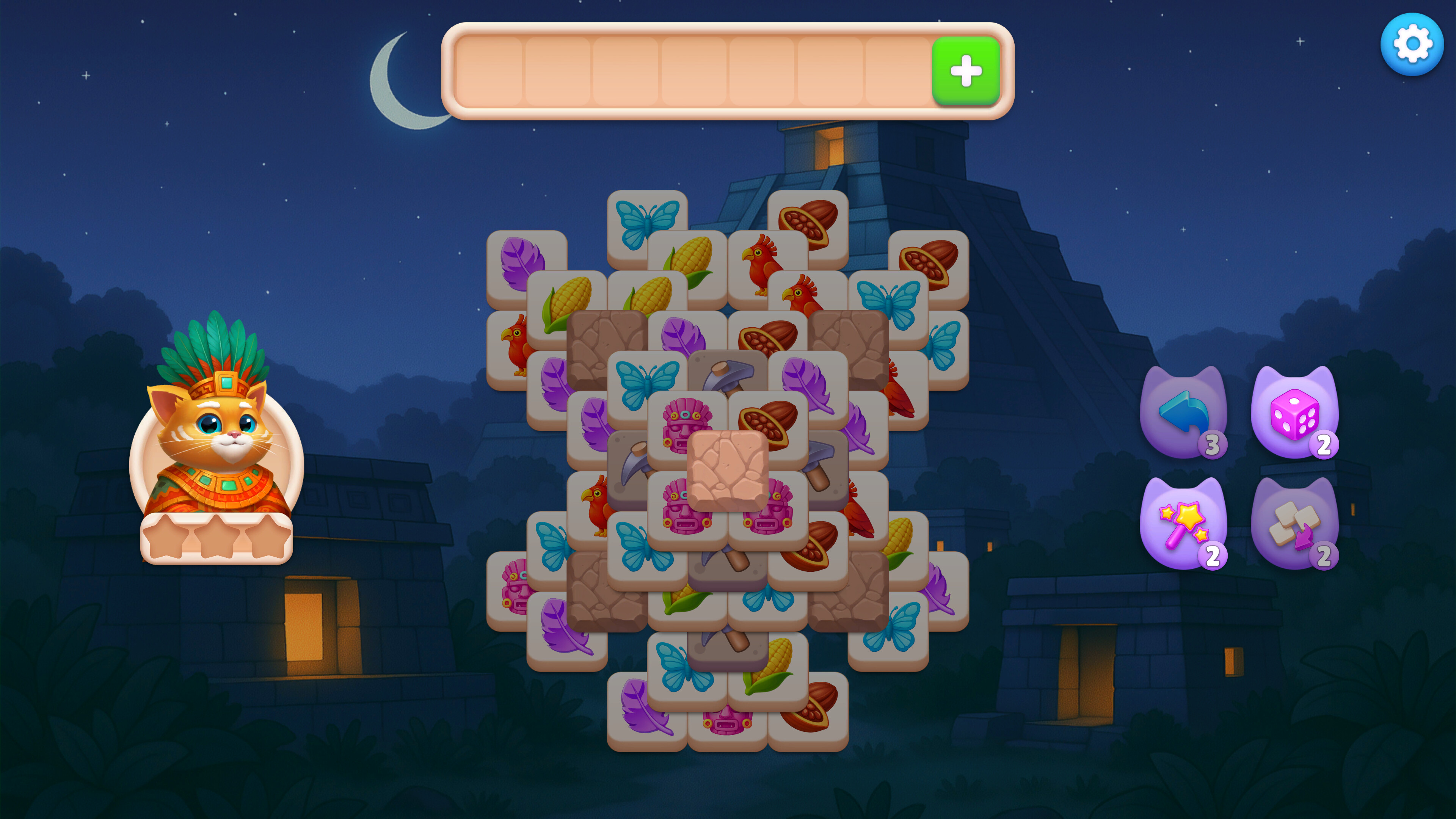 Catjong 6: Pawztec Temple screenshot 2