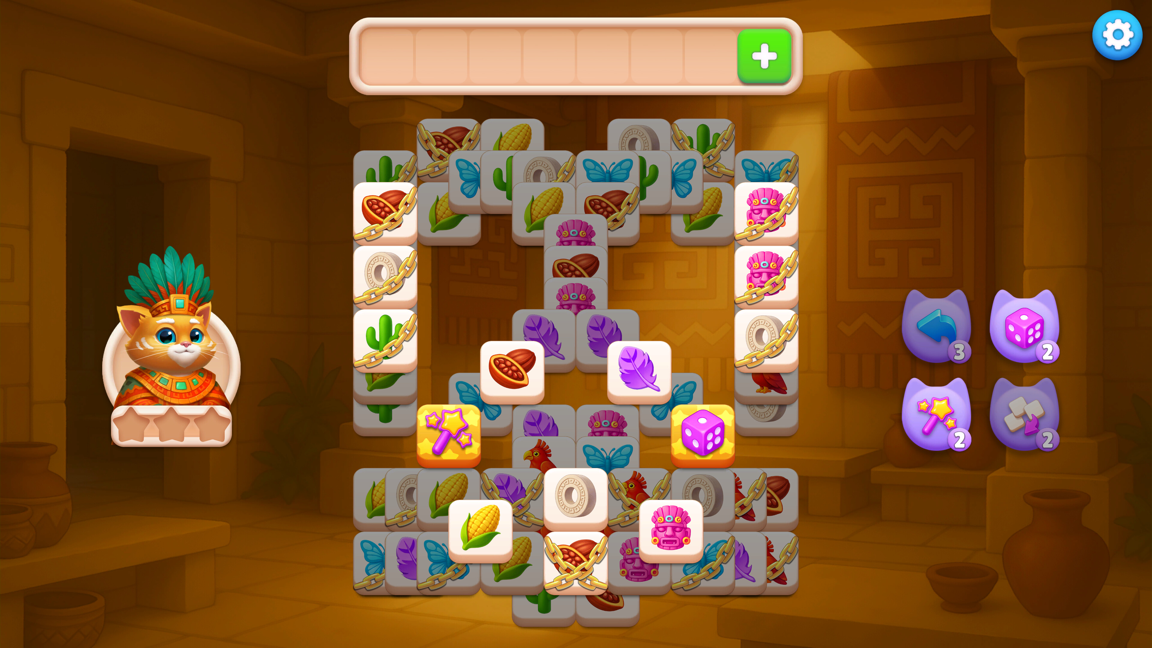 Catjong 6: Pawztec Temple screenshot 4