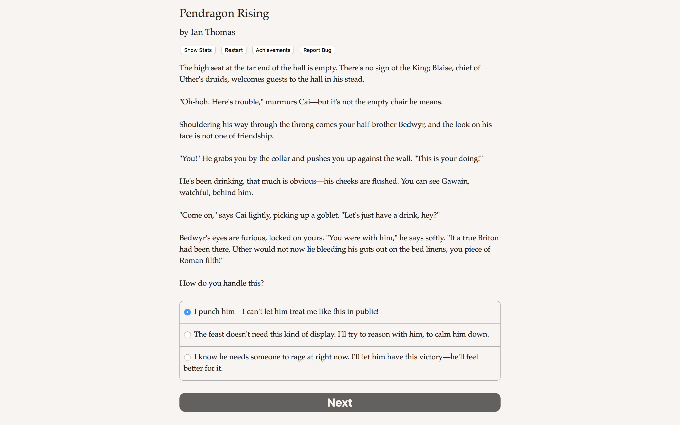 Pendragon Rising screenshot 3