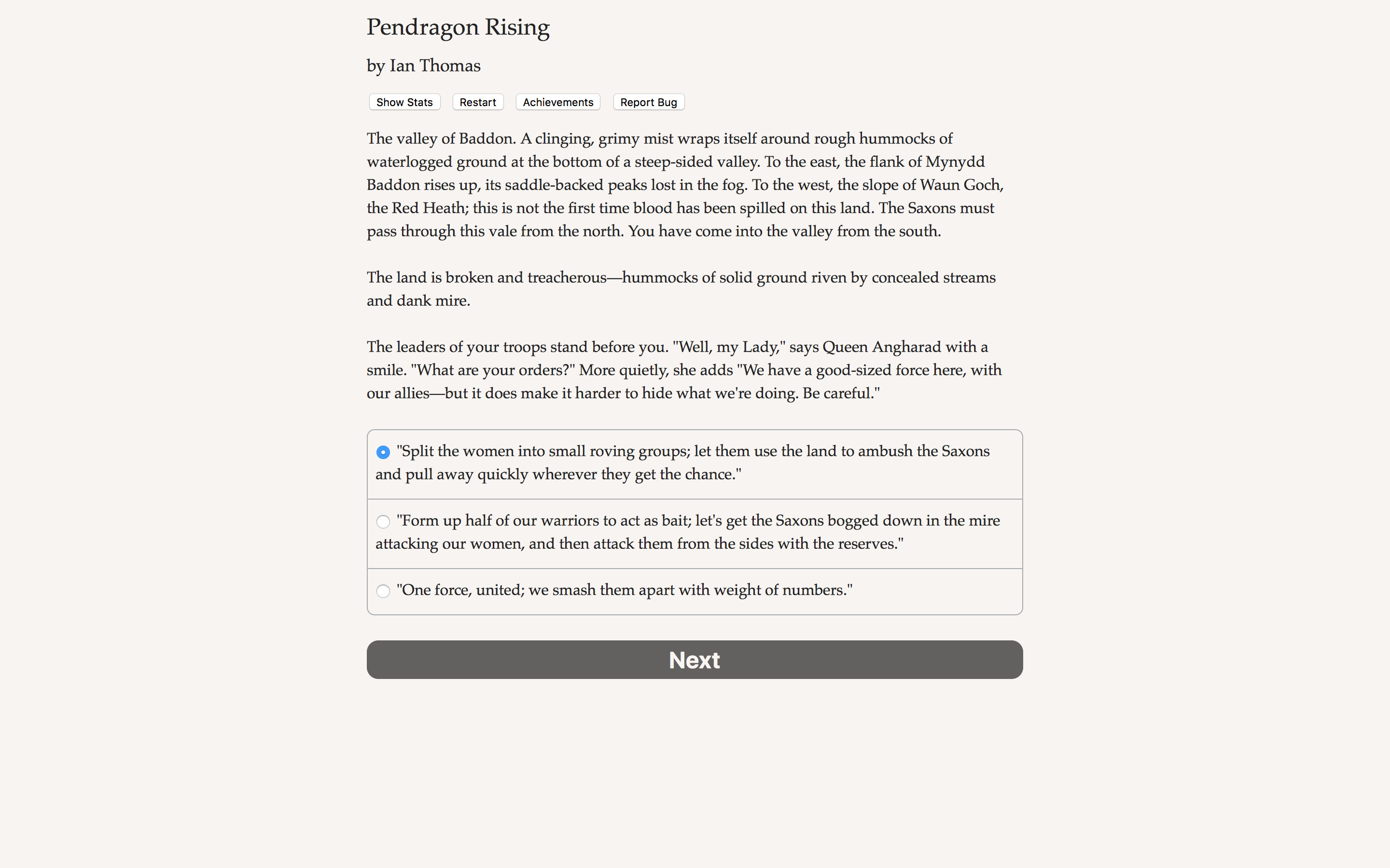 Pendragon Rising screenshot 4