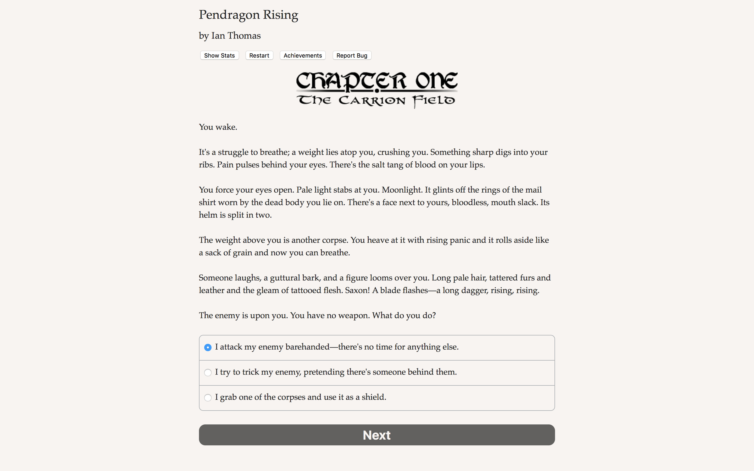 Pendragon Rising screenshot 5