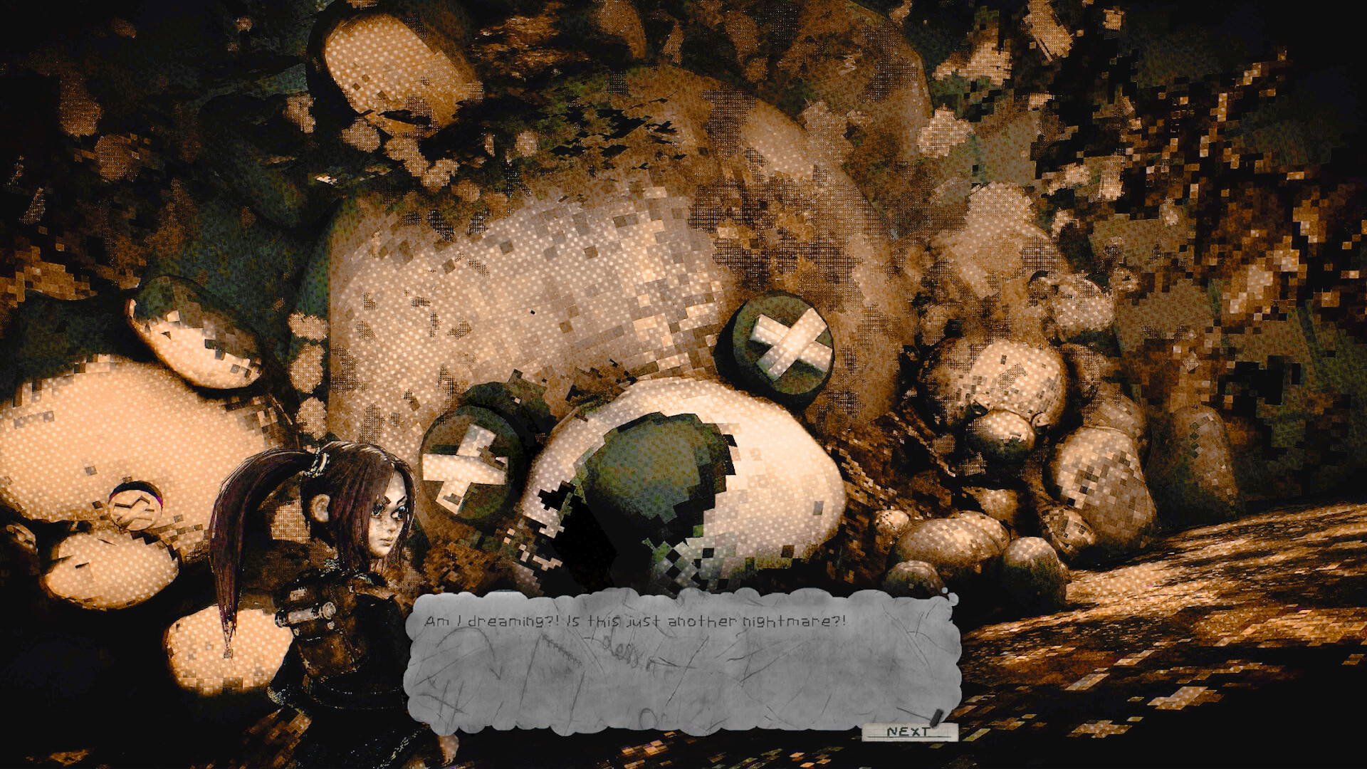 Dithered screenshot 3