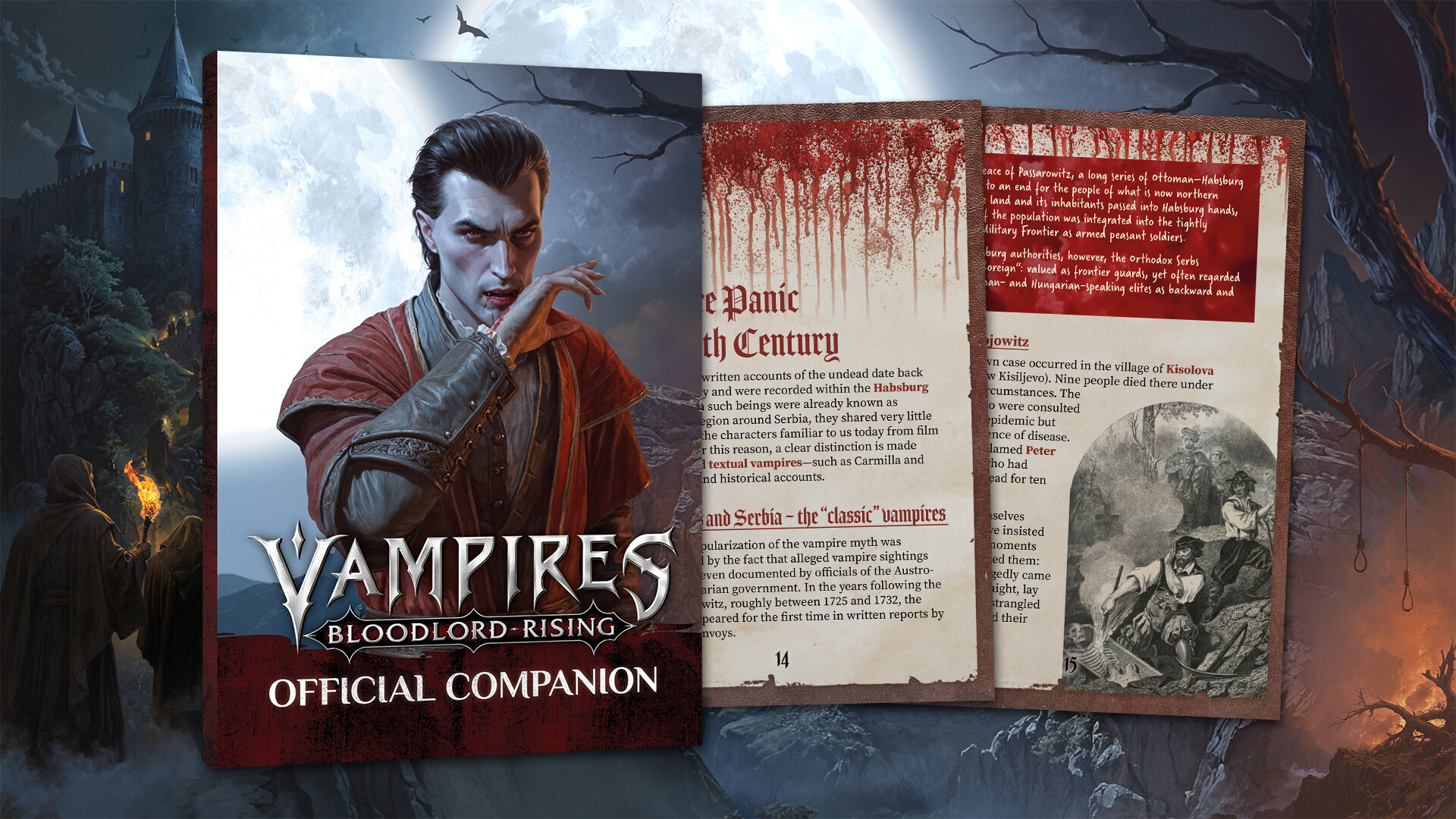 Vampires: Bloodlord Rising - Official Companion screenshot 1