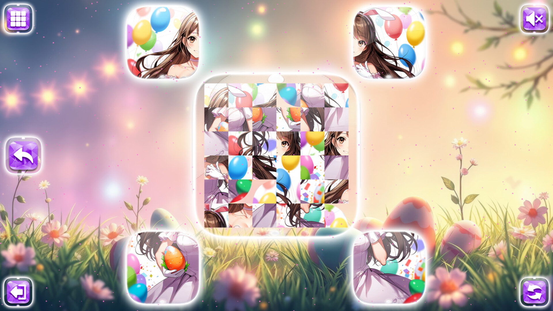 Lovely Anime Puzzle: Easter screenshot 7