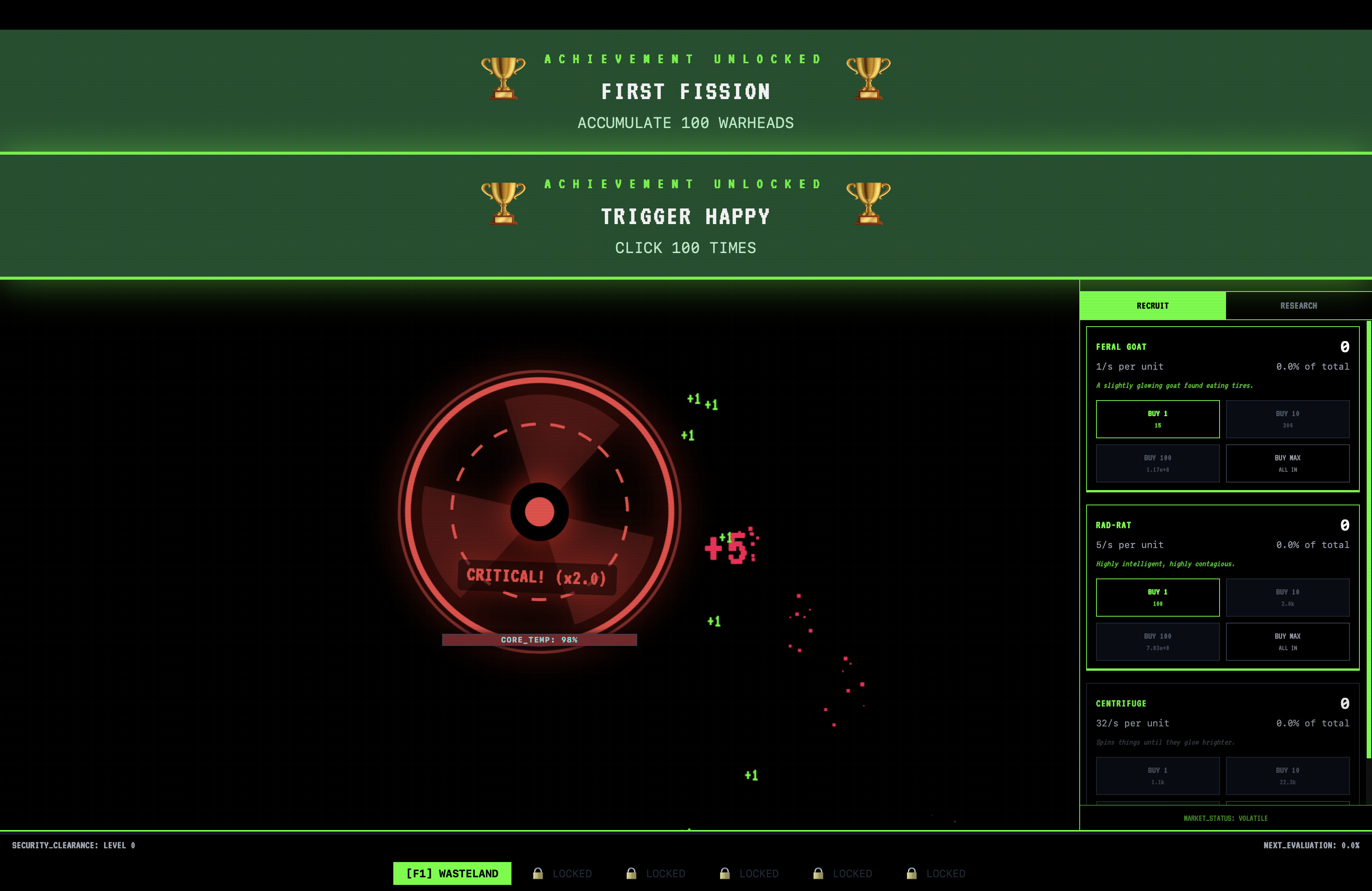 Goat Nuclear Clicker screenshot 5