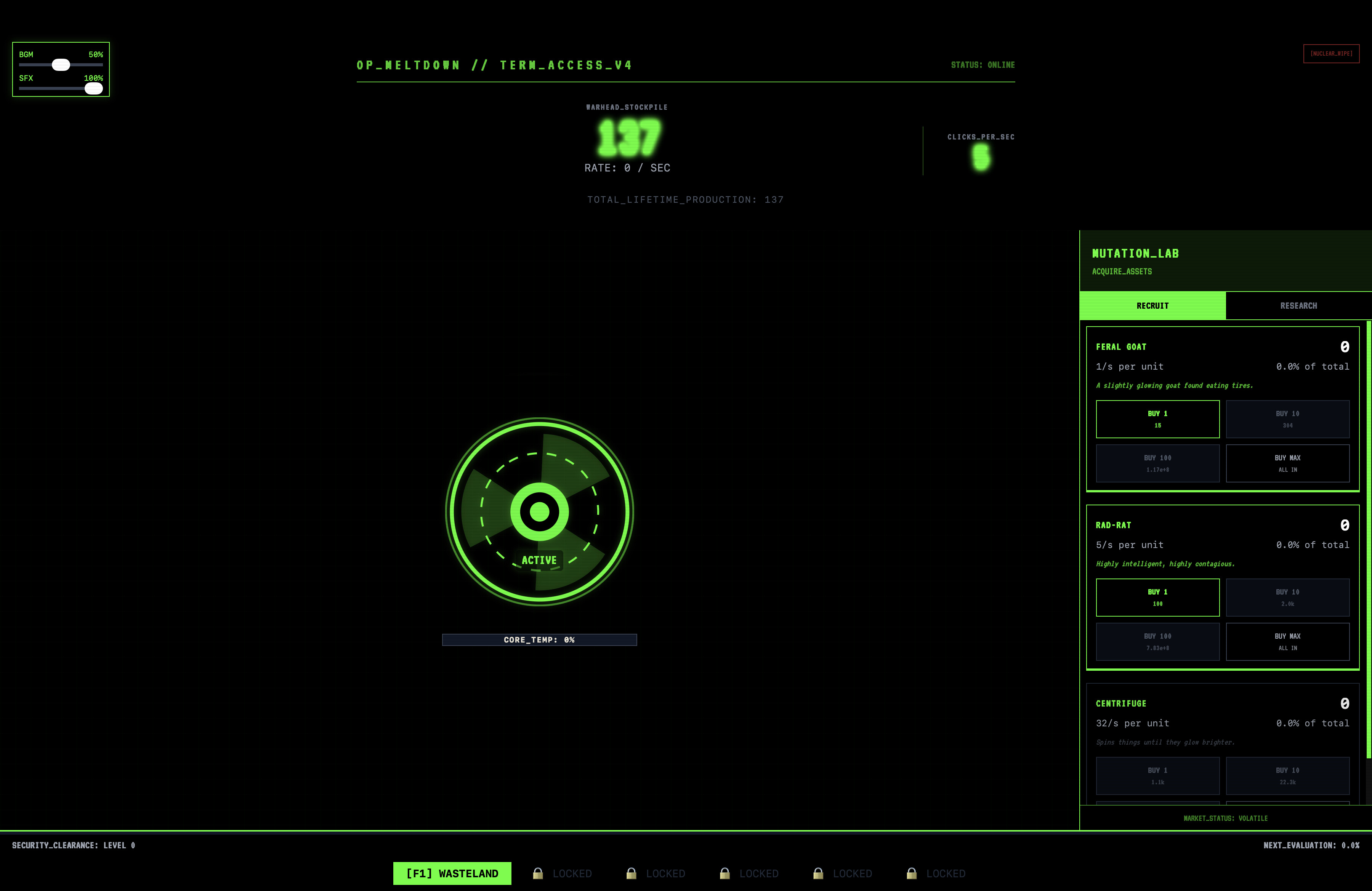 Goat Nuclear Clicker screenshot 2