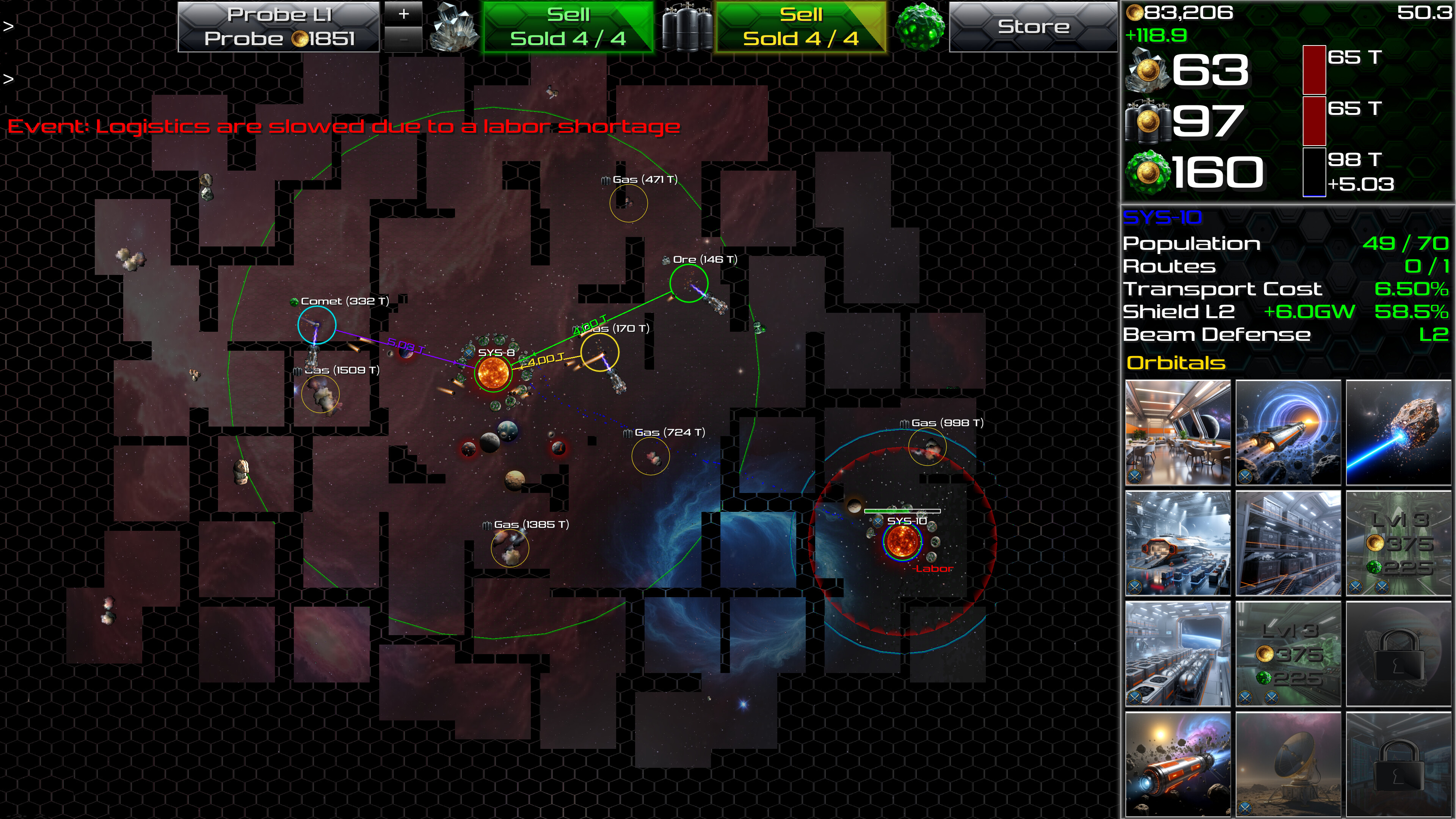 Nebula Miner screenshot 2