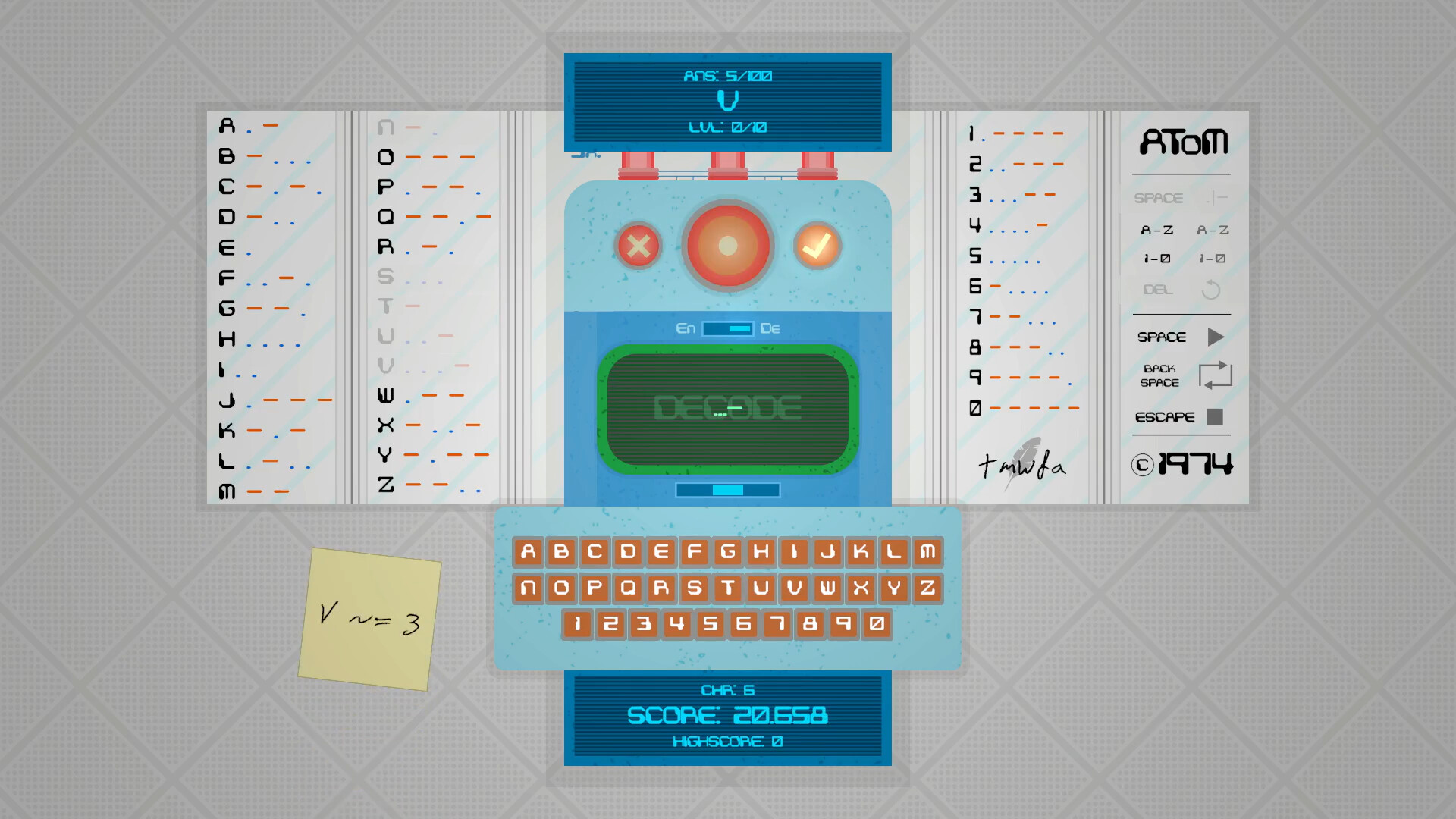 AToM - 1974 screenshot 9