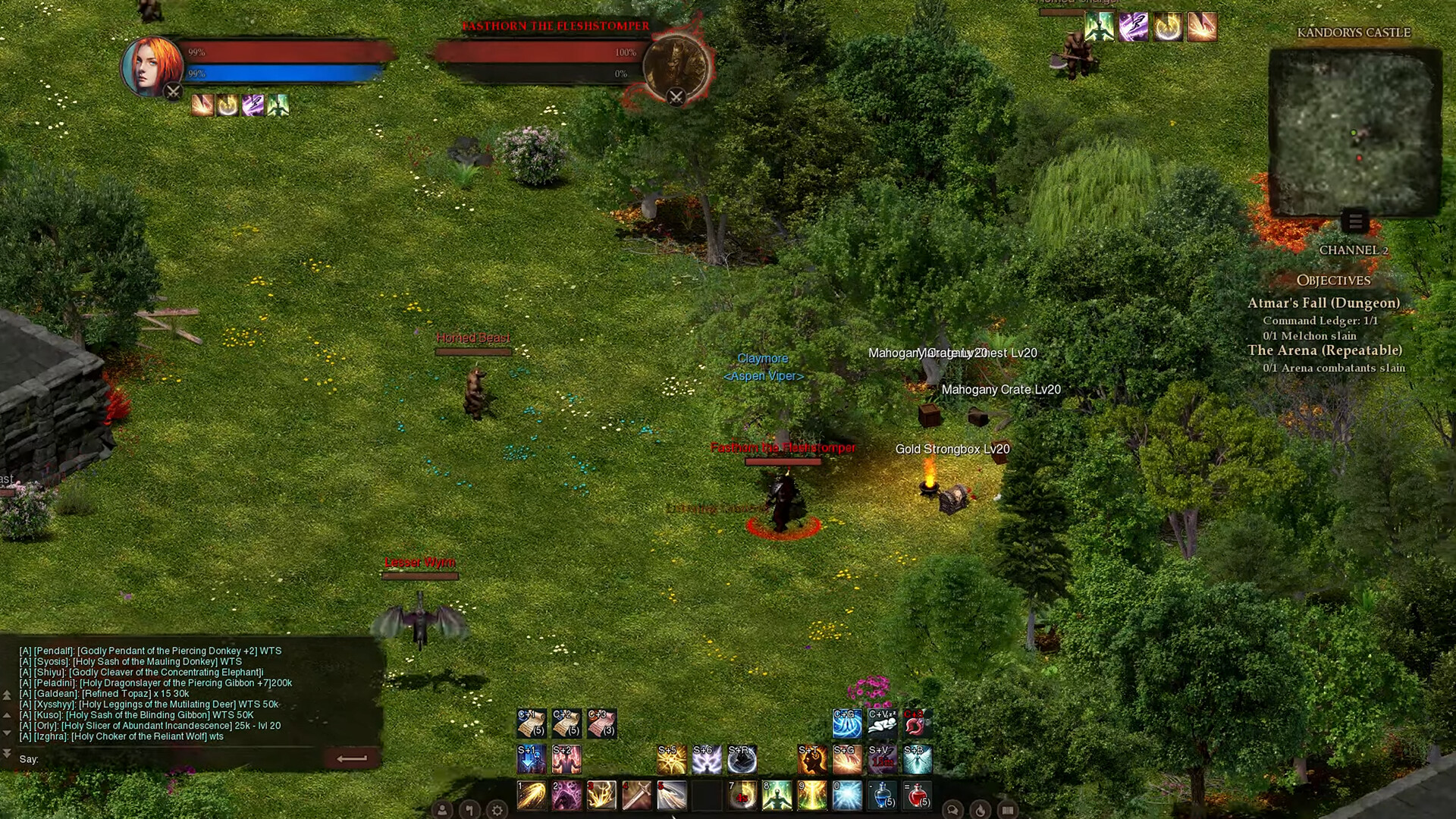 Dreadmyst screenshot 1