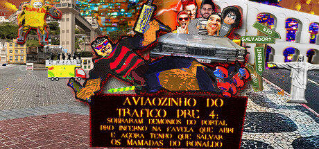 AVIÃOZINHO DO TRÁFICO PRÉ 4: SOBRARAM DEMONIOS DO PORTAL PRO INFERNO NA FAVELA QUE ABRI E AGORA TENHO QUE SALVAR OS MAMADAS DO RONALDO