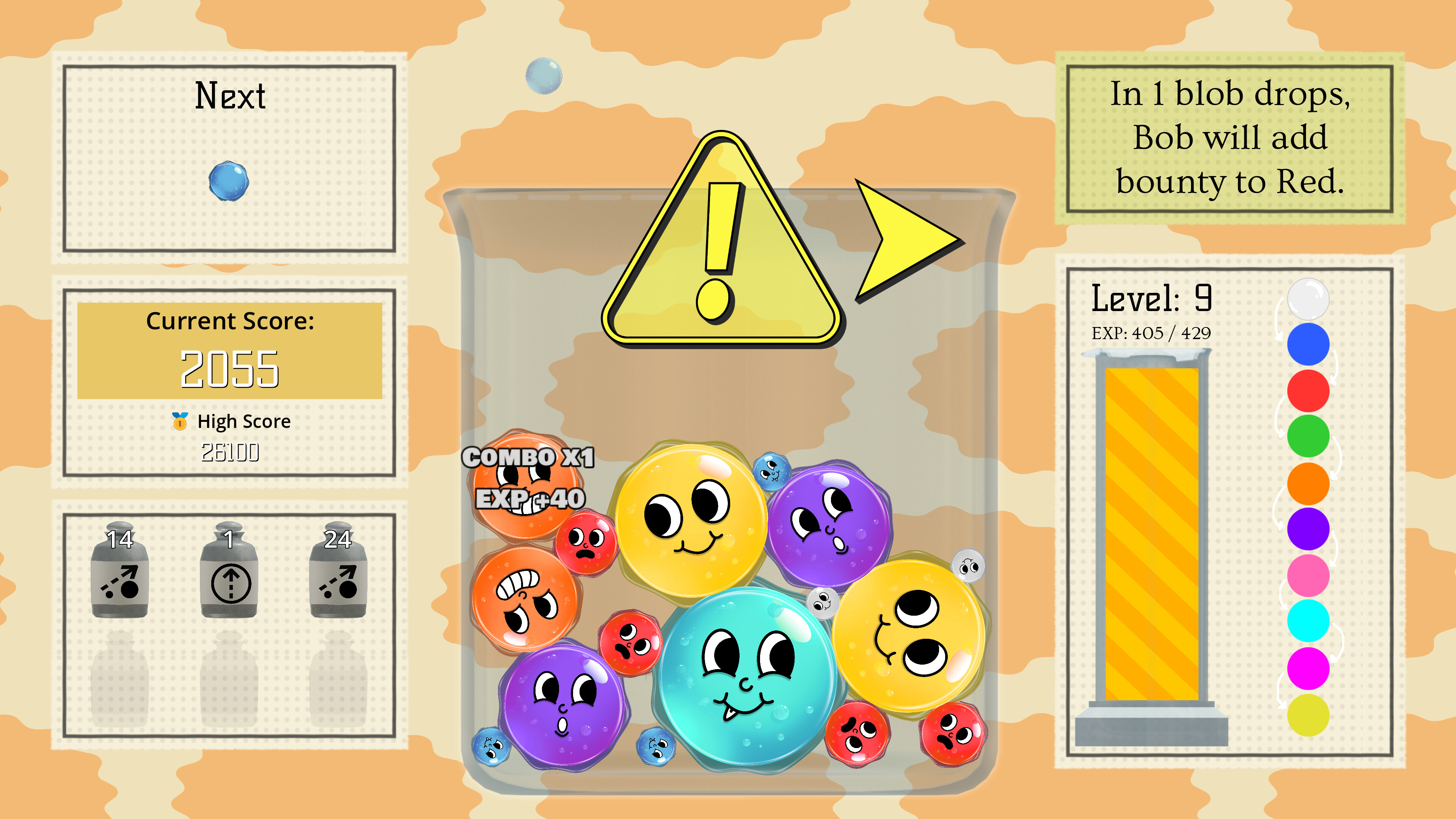 Bob's Beaker Blobs screenshot 1