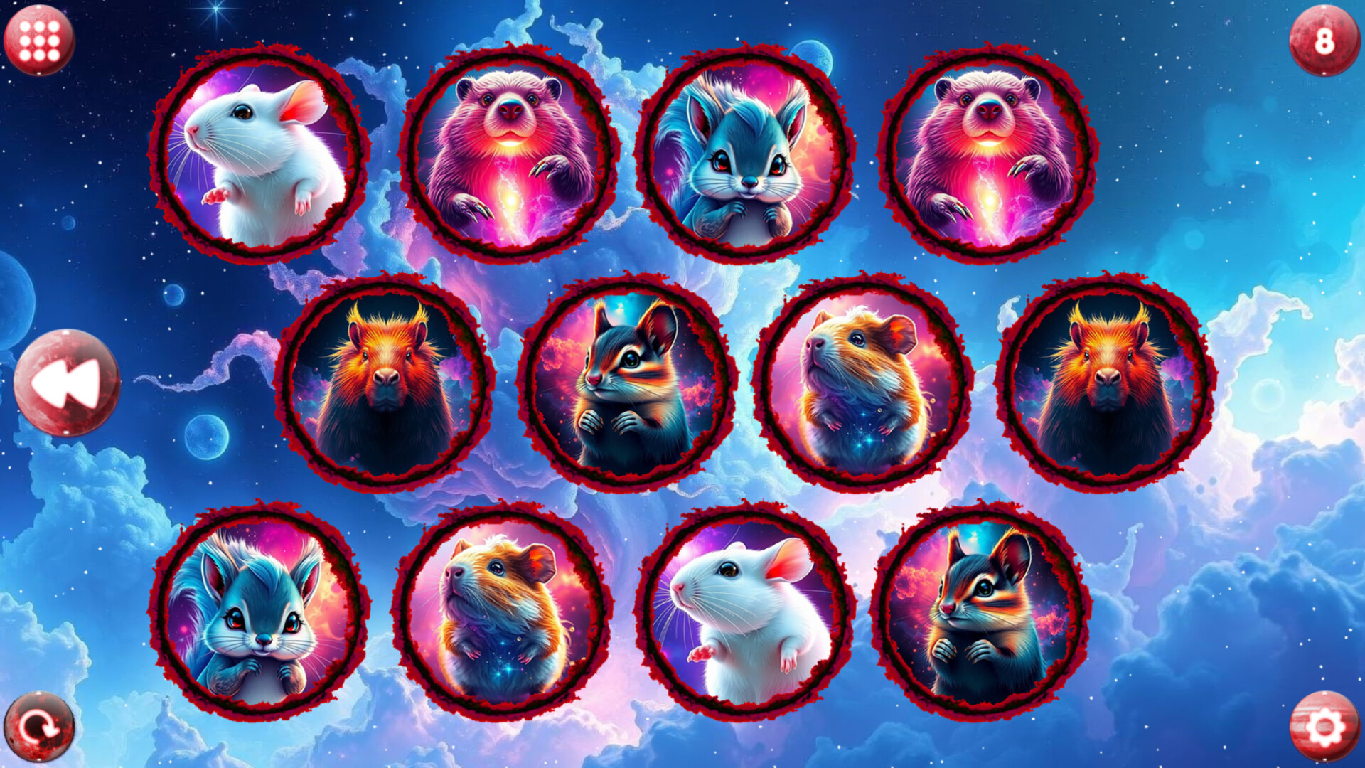 Space Memory: Rodents screenshot 5