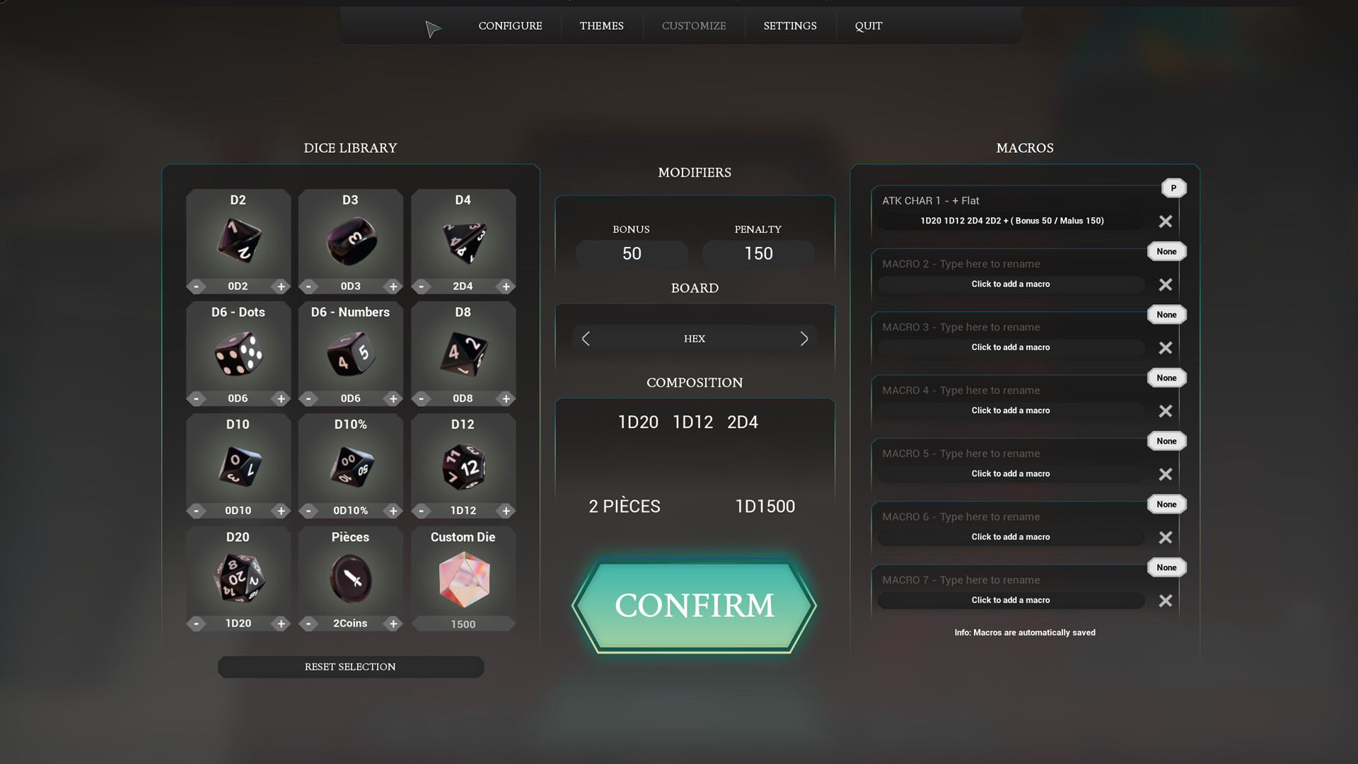 Dice Shaper screenshot 3
