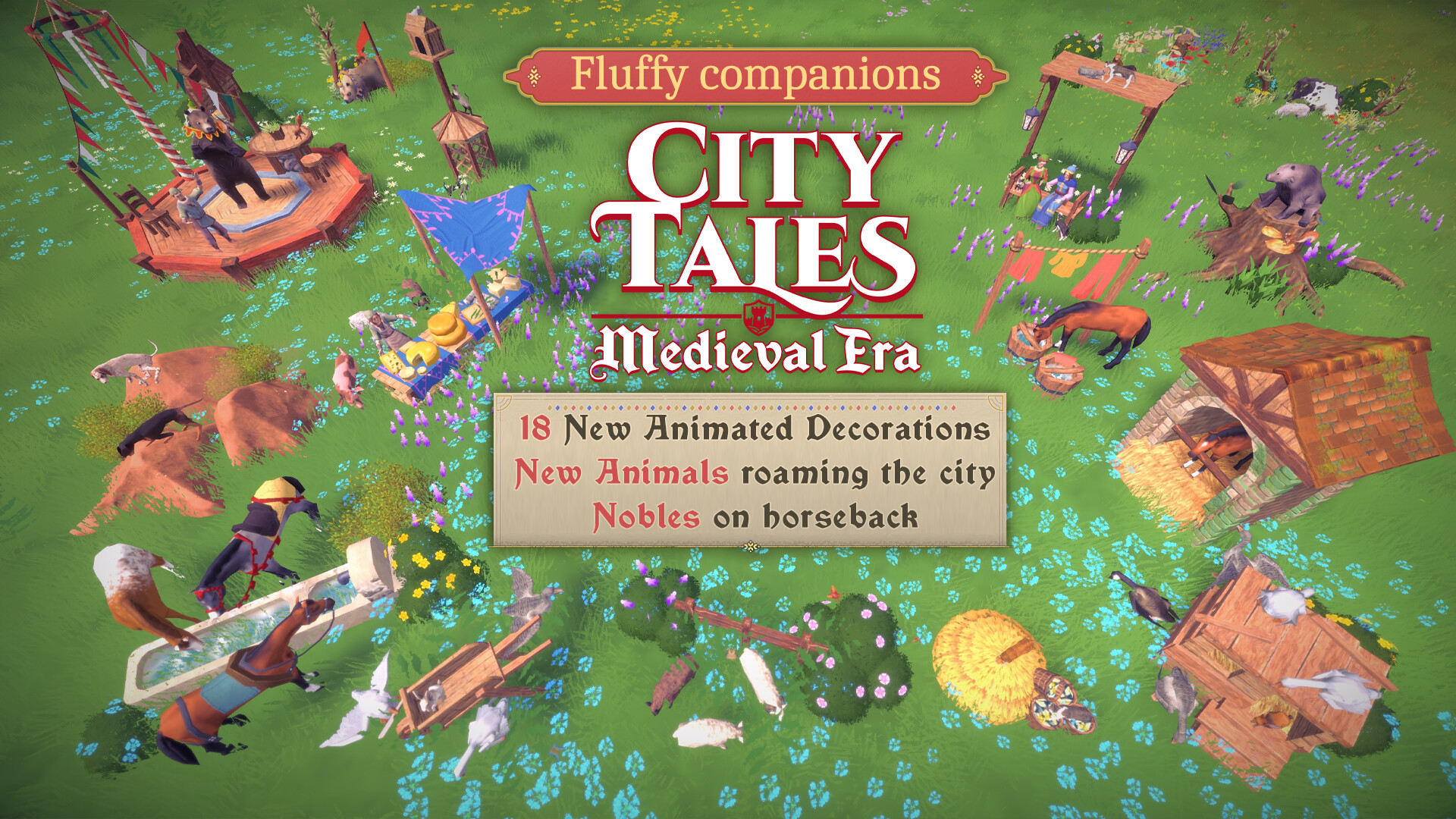 City Tales - Medieval Era - Fluffy Companions screenshot 1
