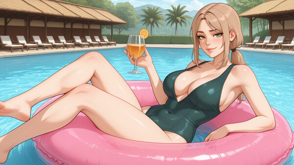 Femboy Futa Cozy Cafe screenshot 5