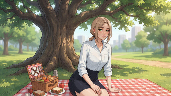 Femboy Futa Cozy Cafe screenshot 10