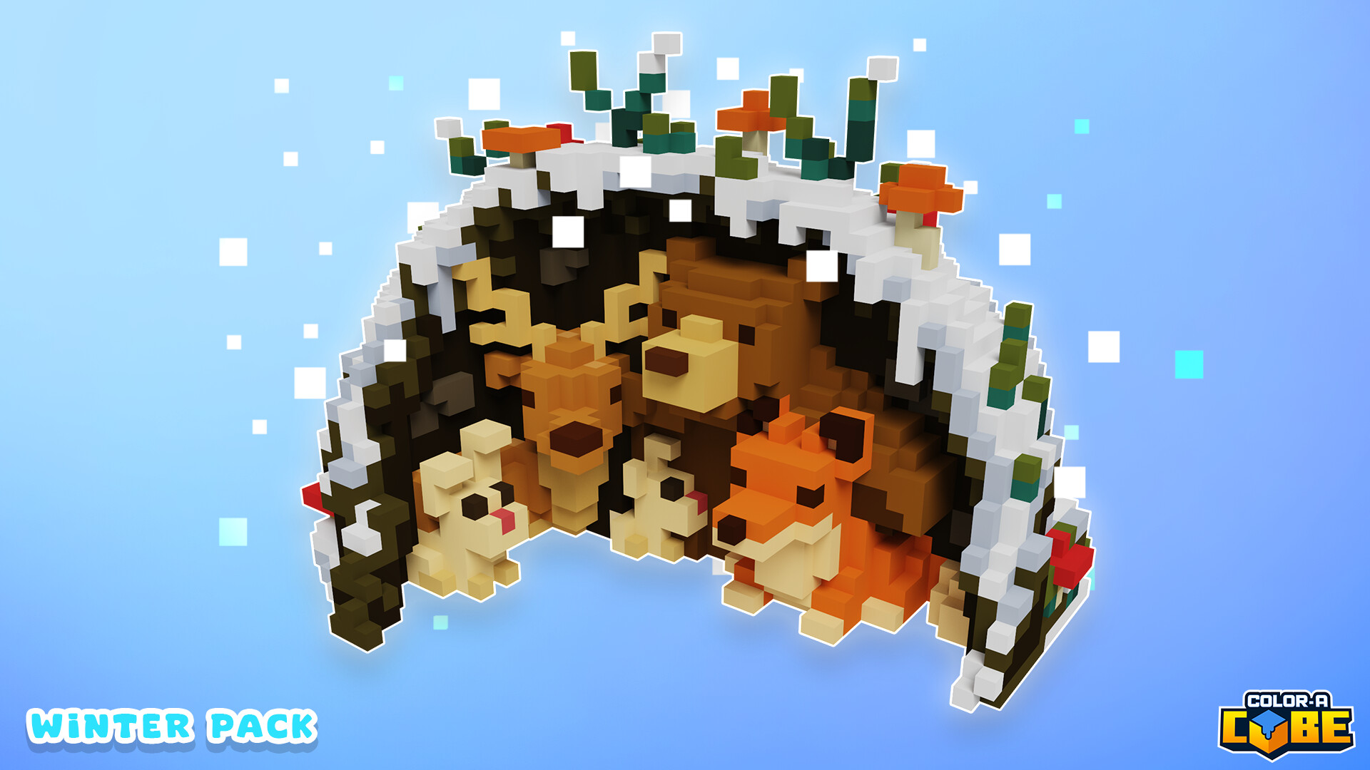 Color-A-Cube - Winter Pack screenshot 7