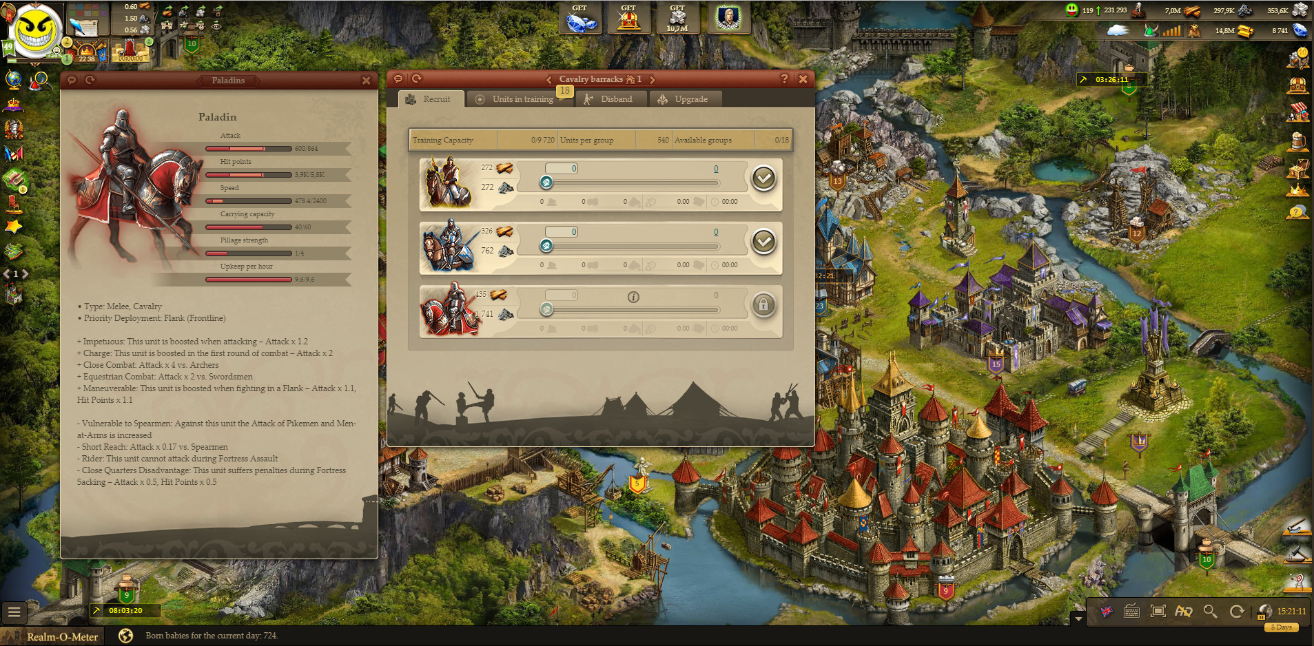 Imperia Online screenshot 2