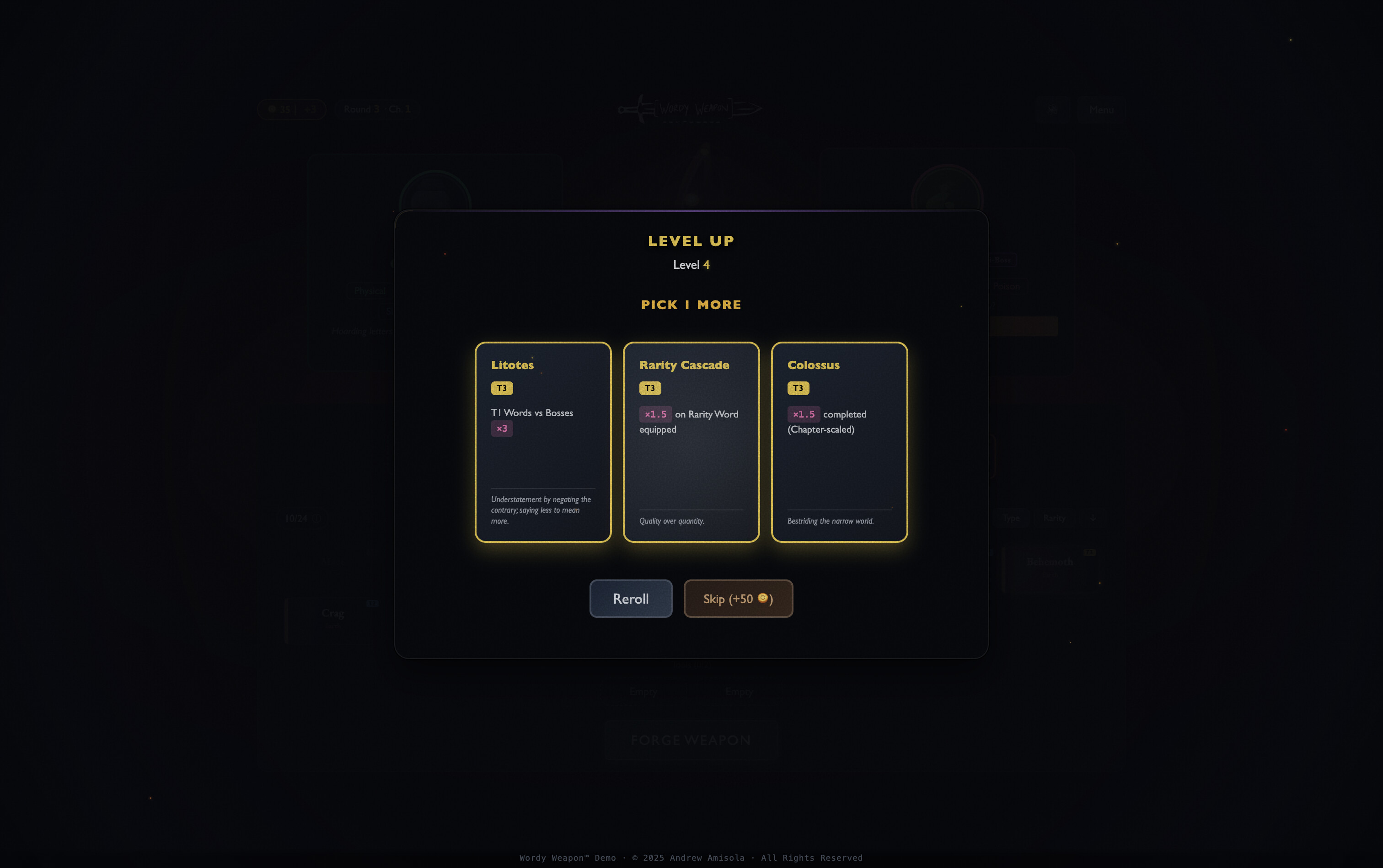 Wordy Weapon screenshot 4