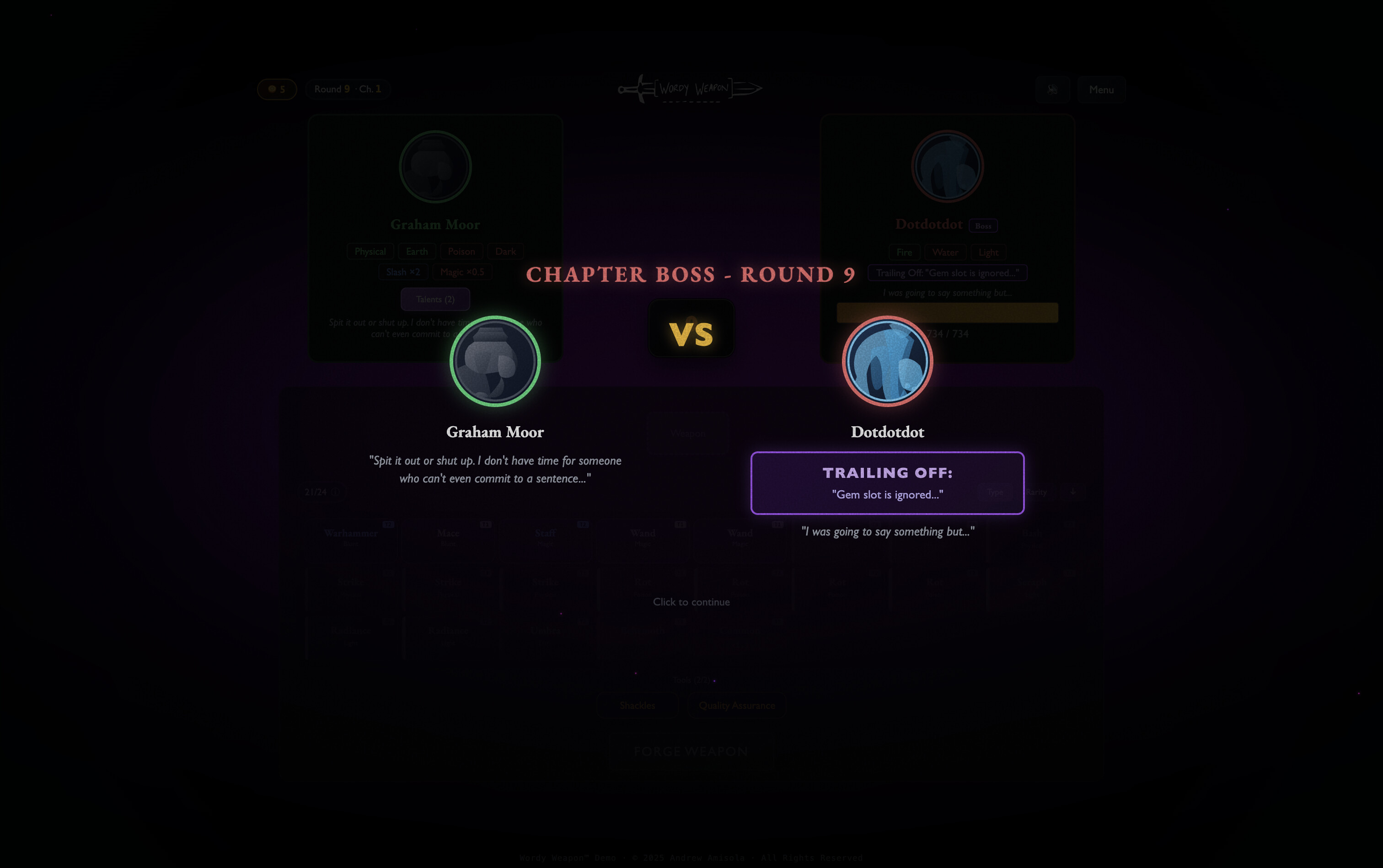 Wordy Weapon screenshot 3