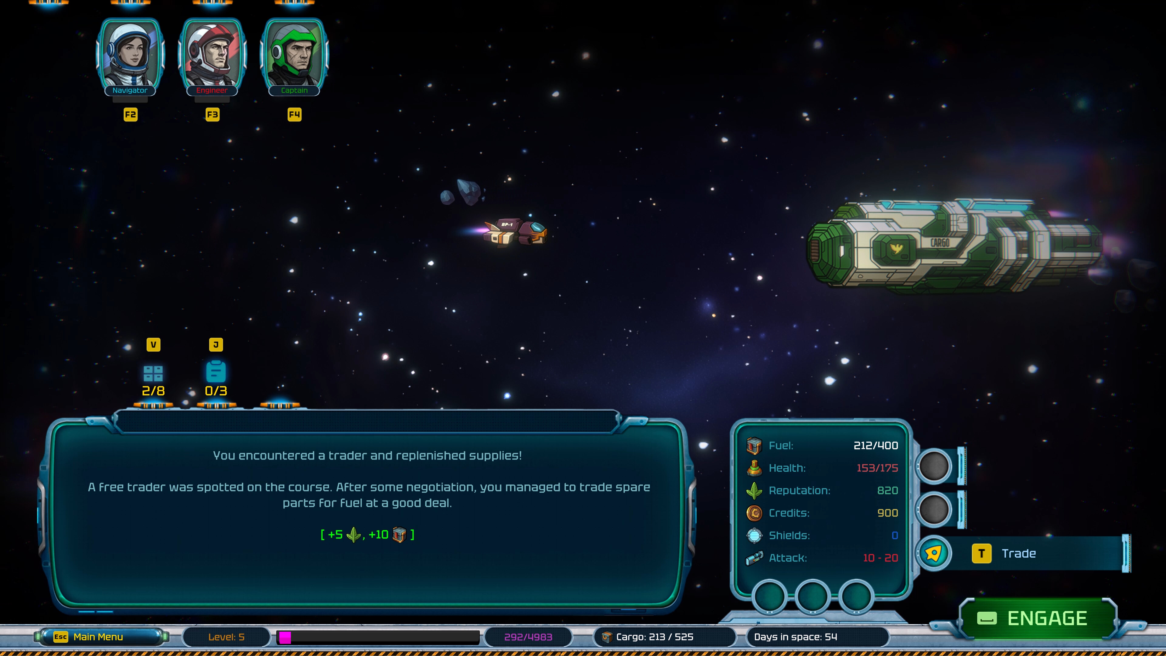 Stellar Freight: Endless Horizon screenshot 1
