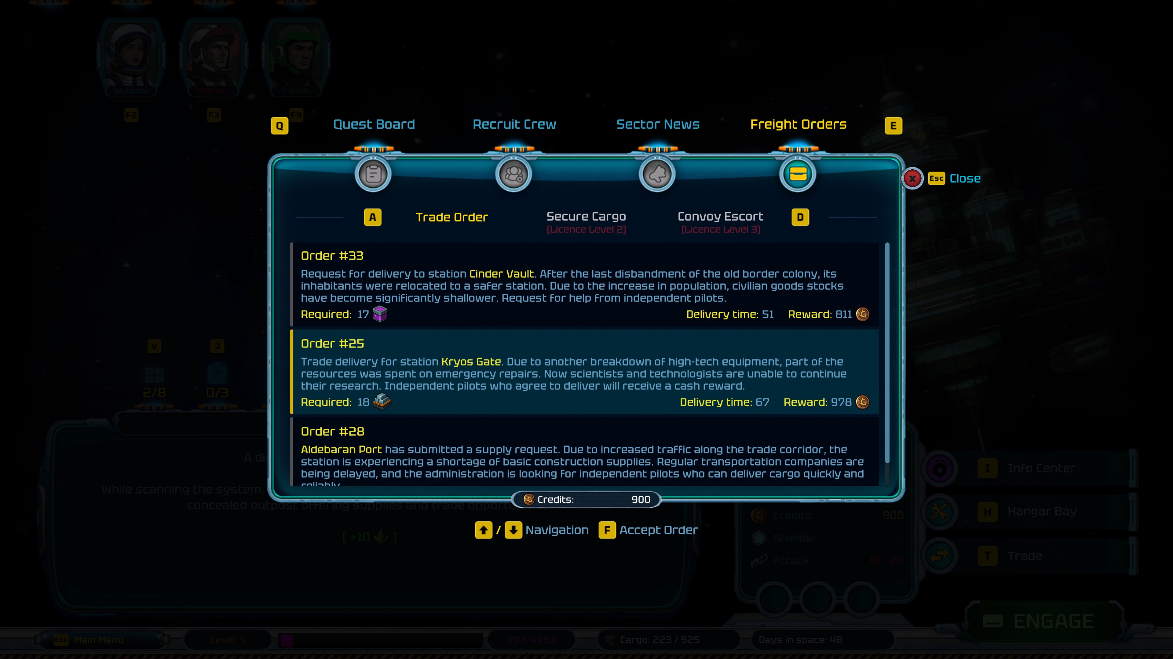 Stellar Freight: Endless Horizon screenshot 2
