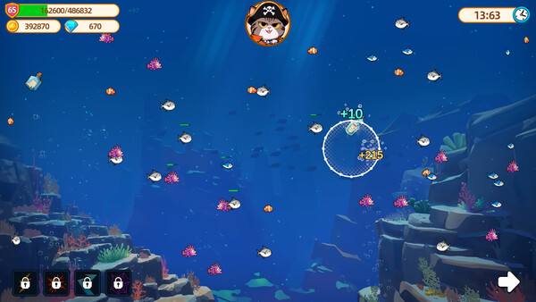 Captain Whiskers: Incremental Seas screenshot