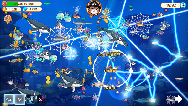 Captain Whiskers: Incremental Seas screenshot