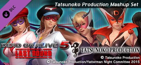 DOA5LR Tatsunoko Mashup Set: header artwork