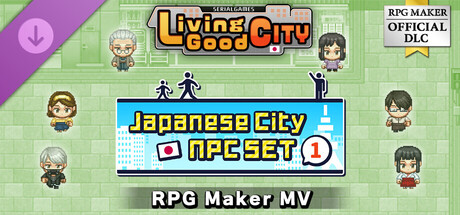 RPG Maker MV - SERIALGAMES LivingGoodCity Japanese City NPC SET 1