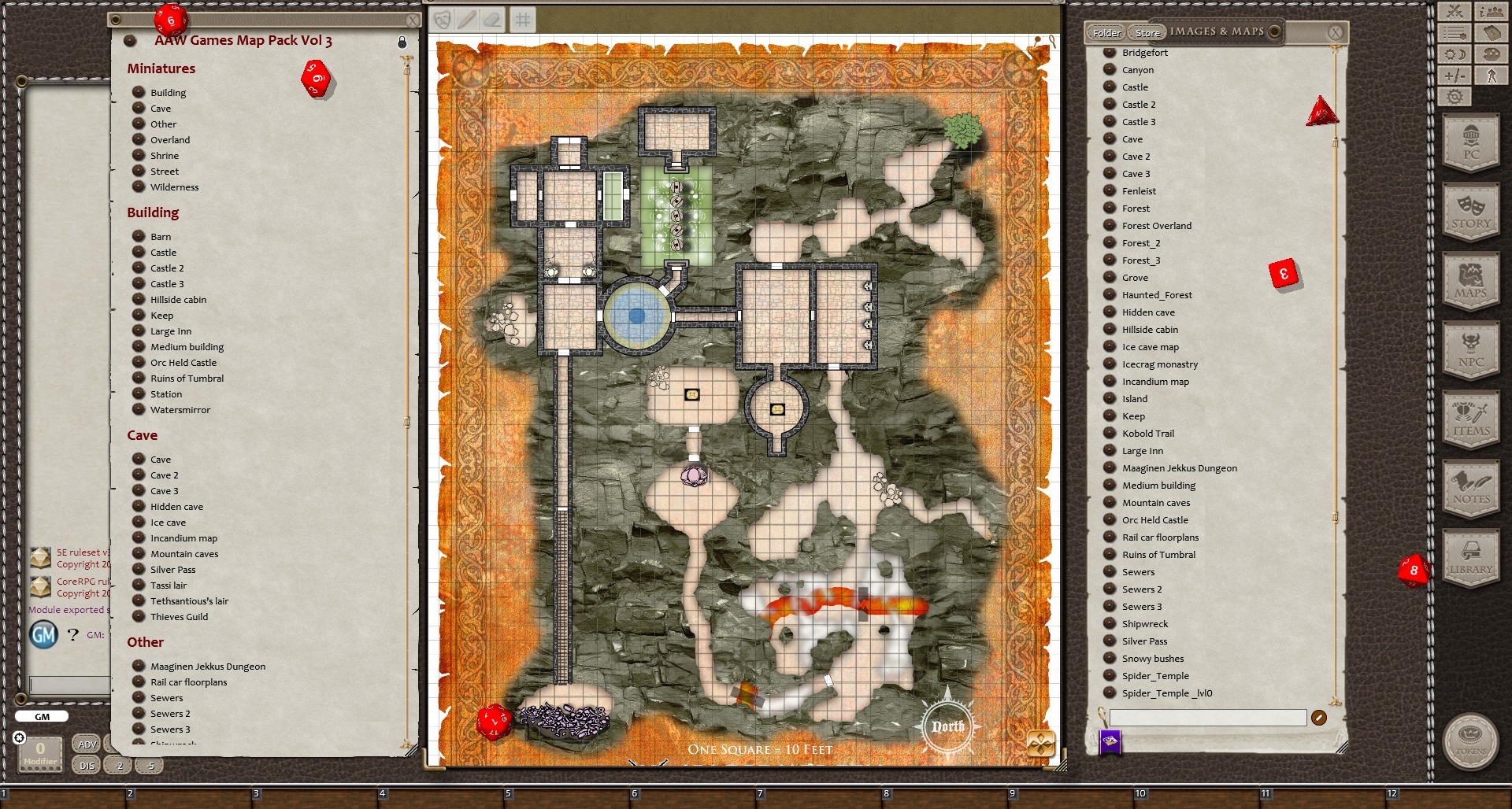 Fantasy Grounds - AAW Map Pack Vol 3 screenshot 1