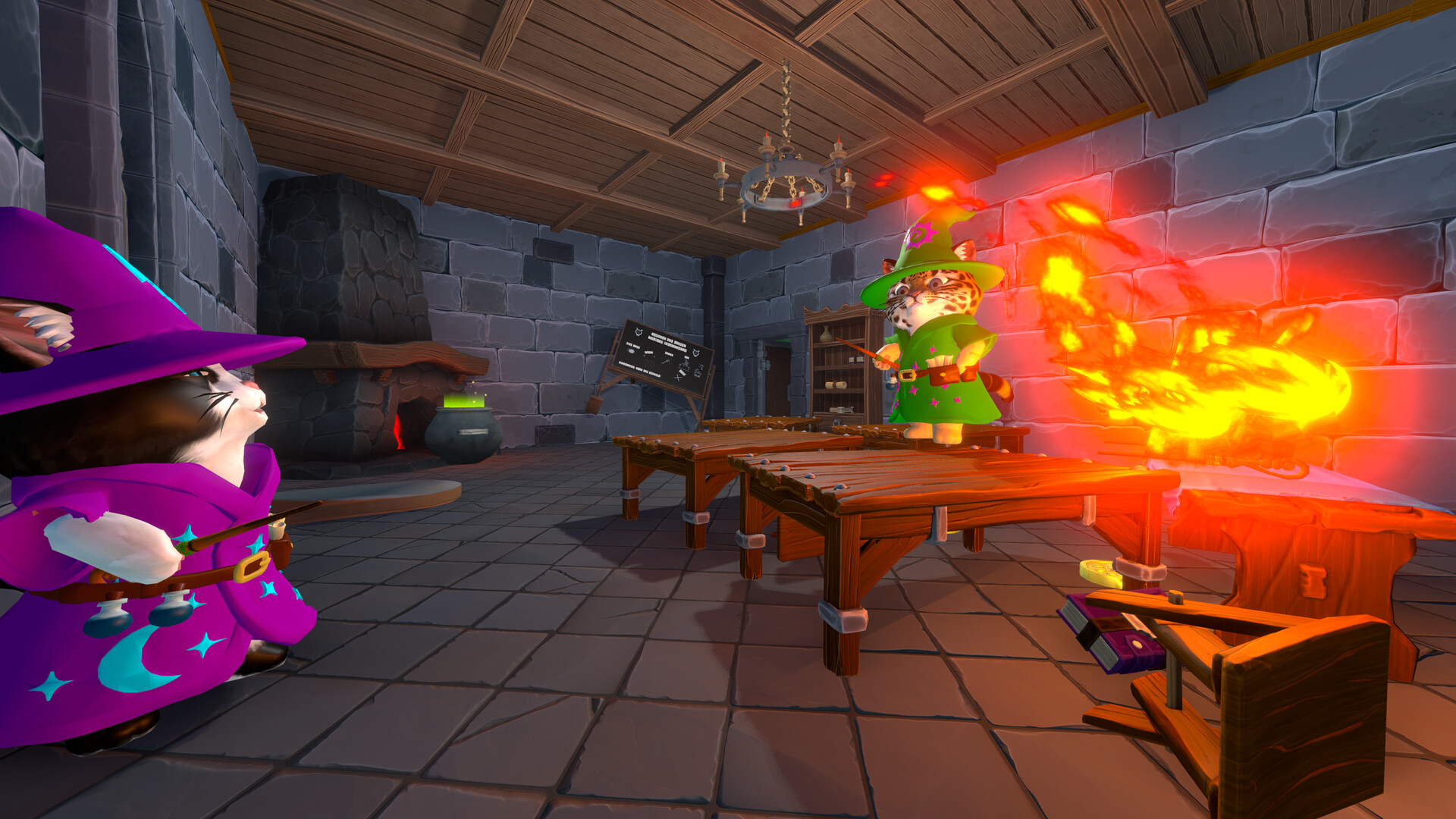 Meowgic gameplay screenshot 1