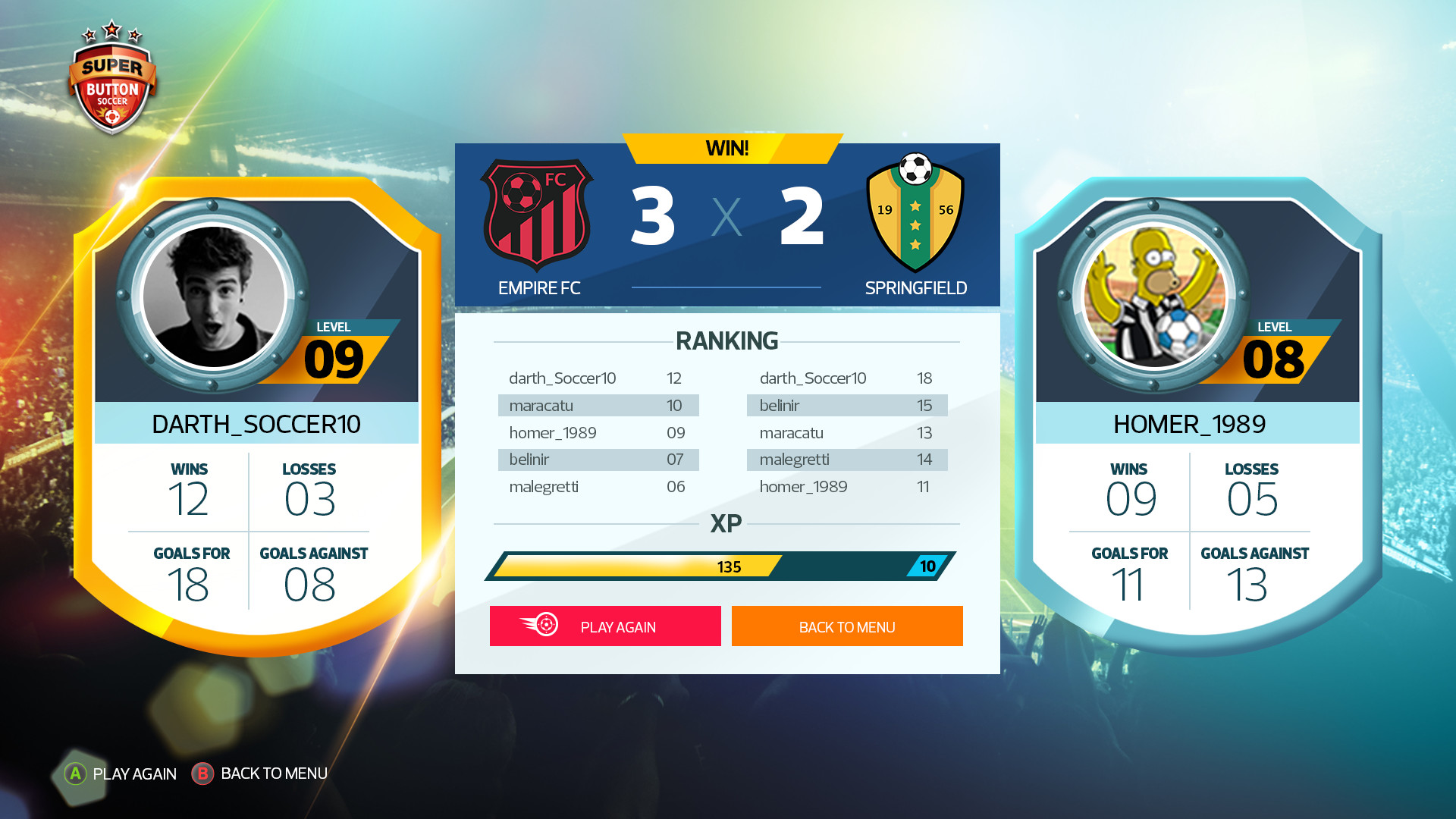 Super Button Soccer screenshot 3