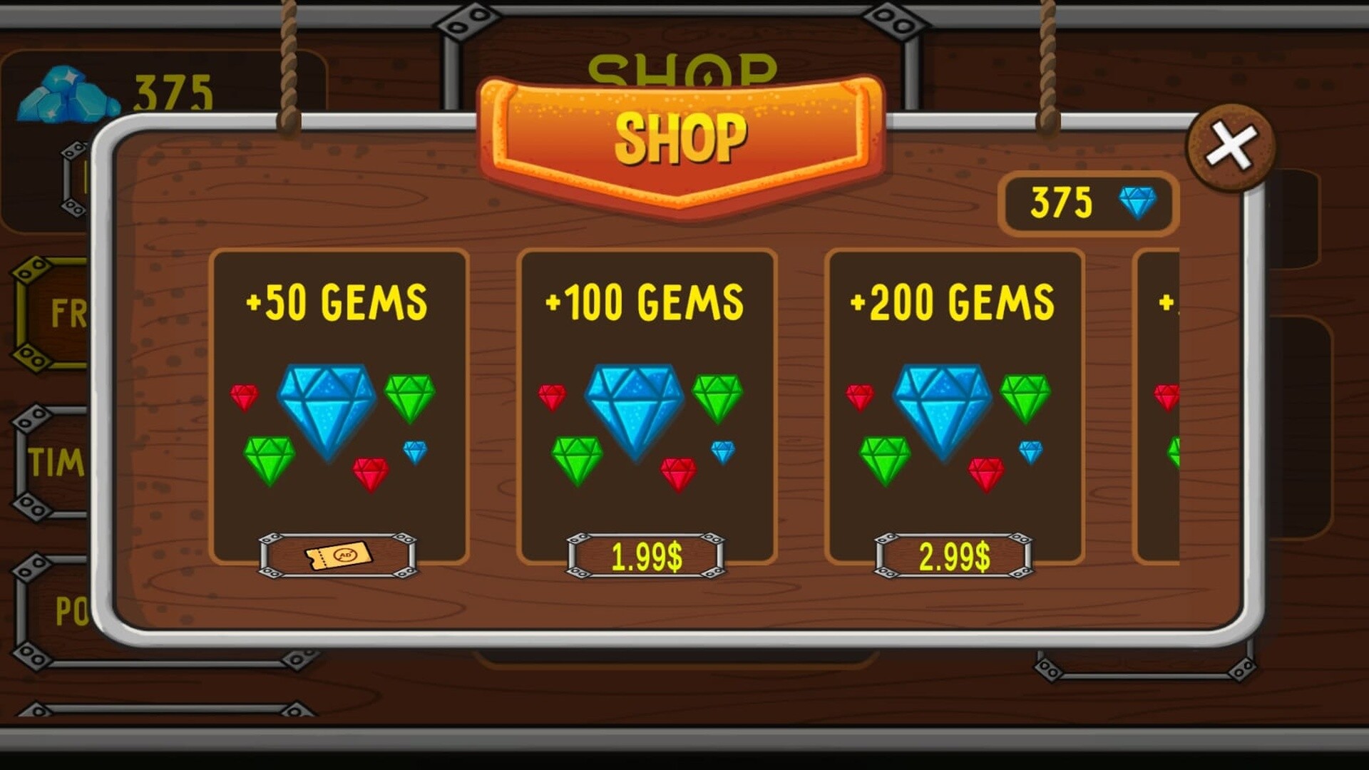 100 Gems screenshot 1