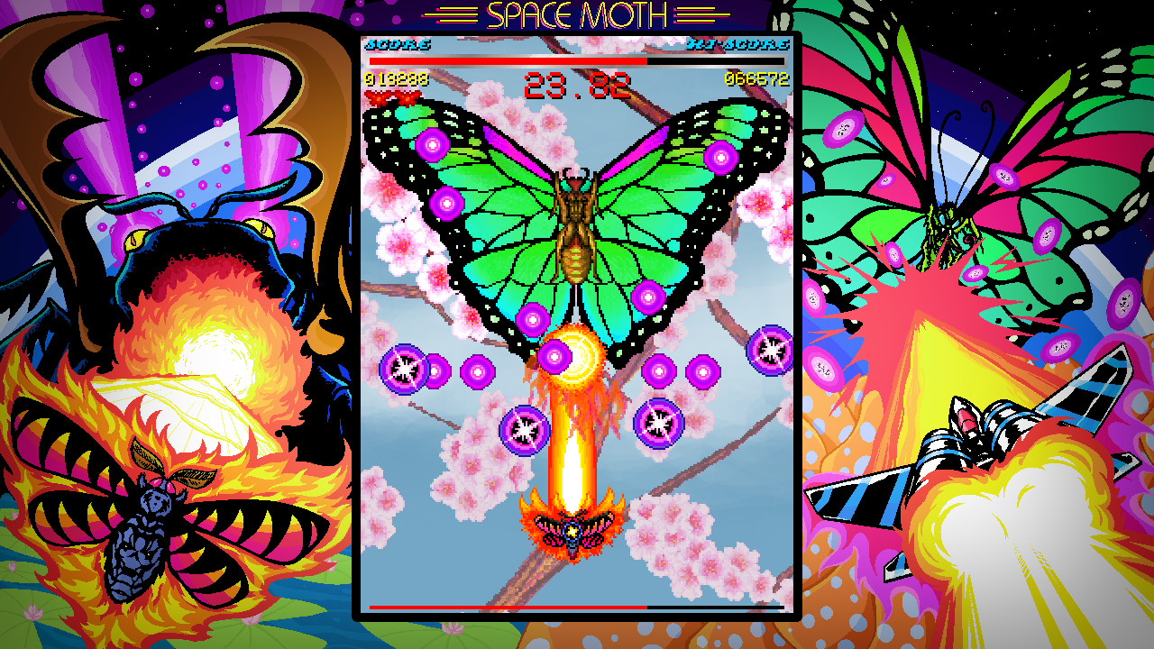 Space Moth DX screenshot 2