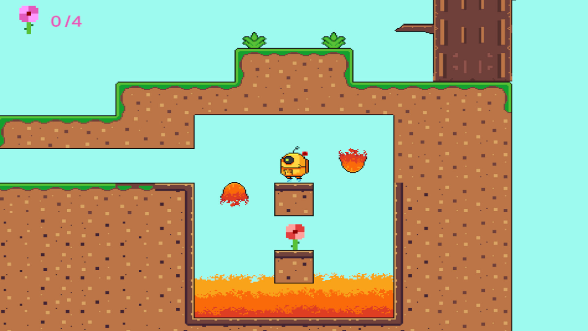 Robot and Flowers screenshot 3