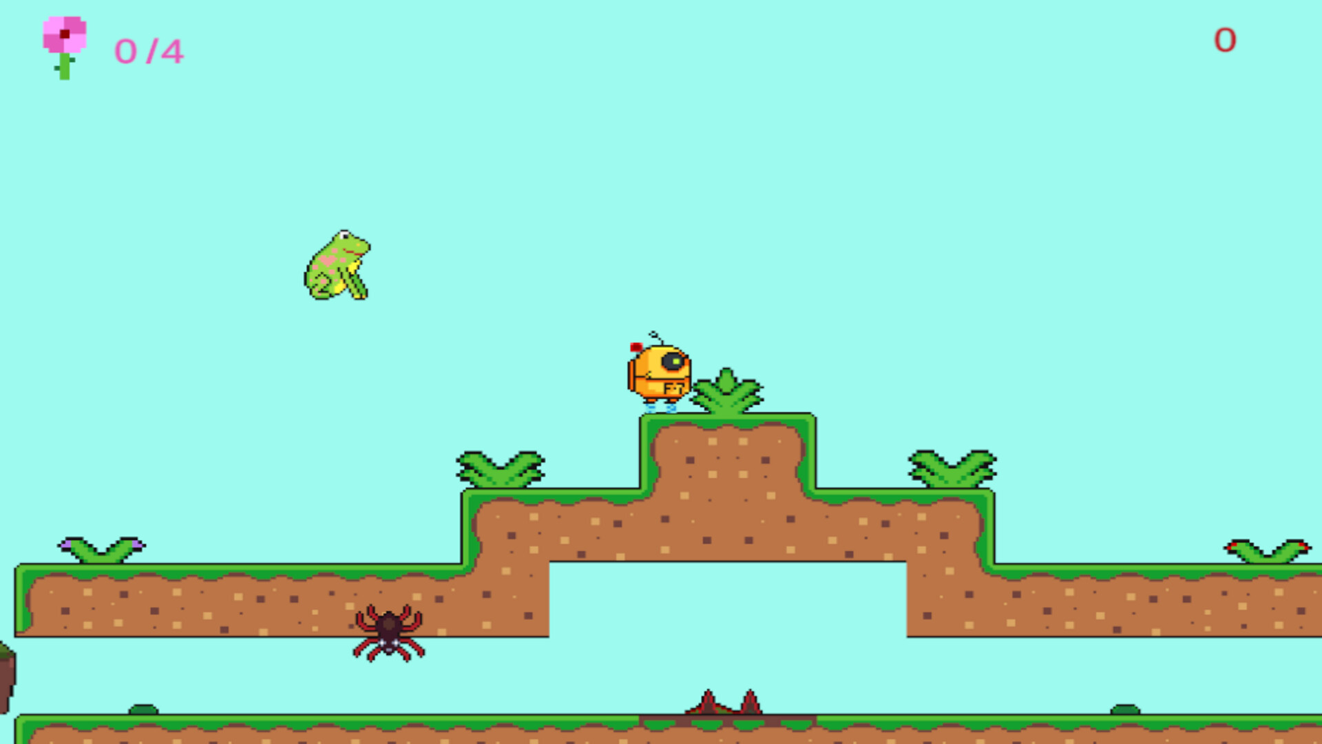 Robot and Flowers screenshot 1
