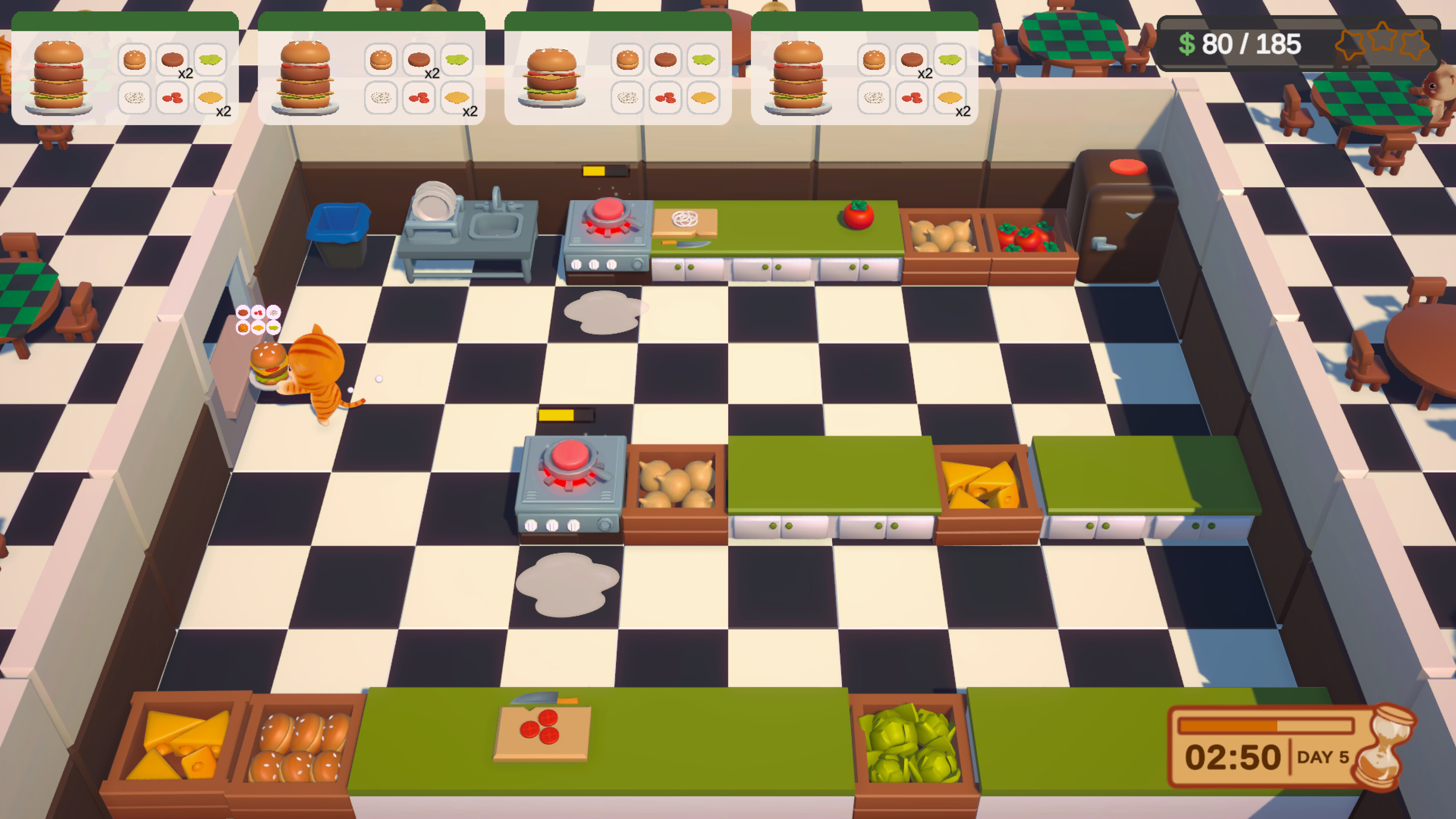 Cooking Cat-astrophe screenshot 1